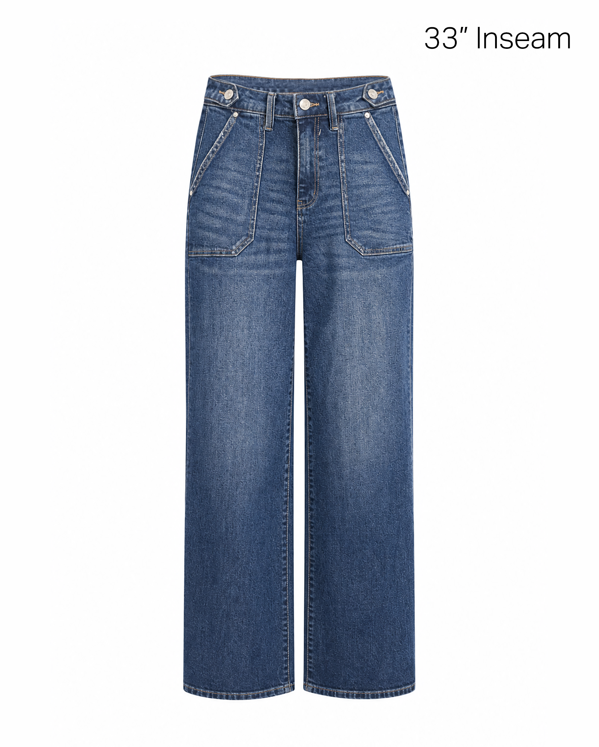 BAYEAS Briar Wide Leg Denim