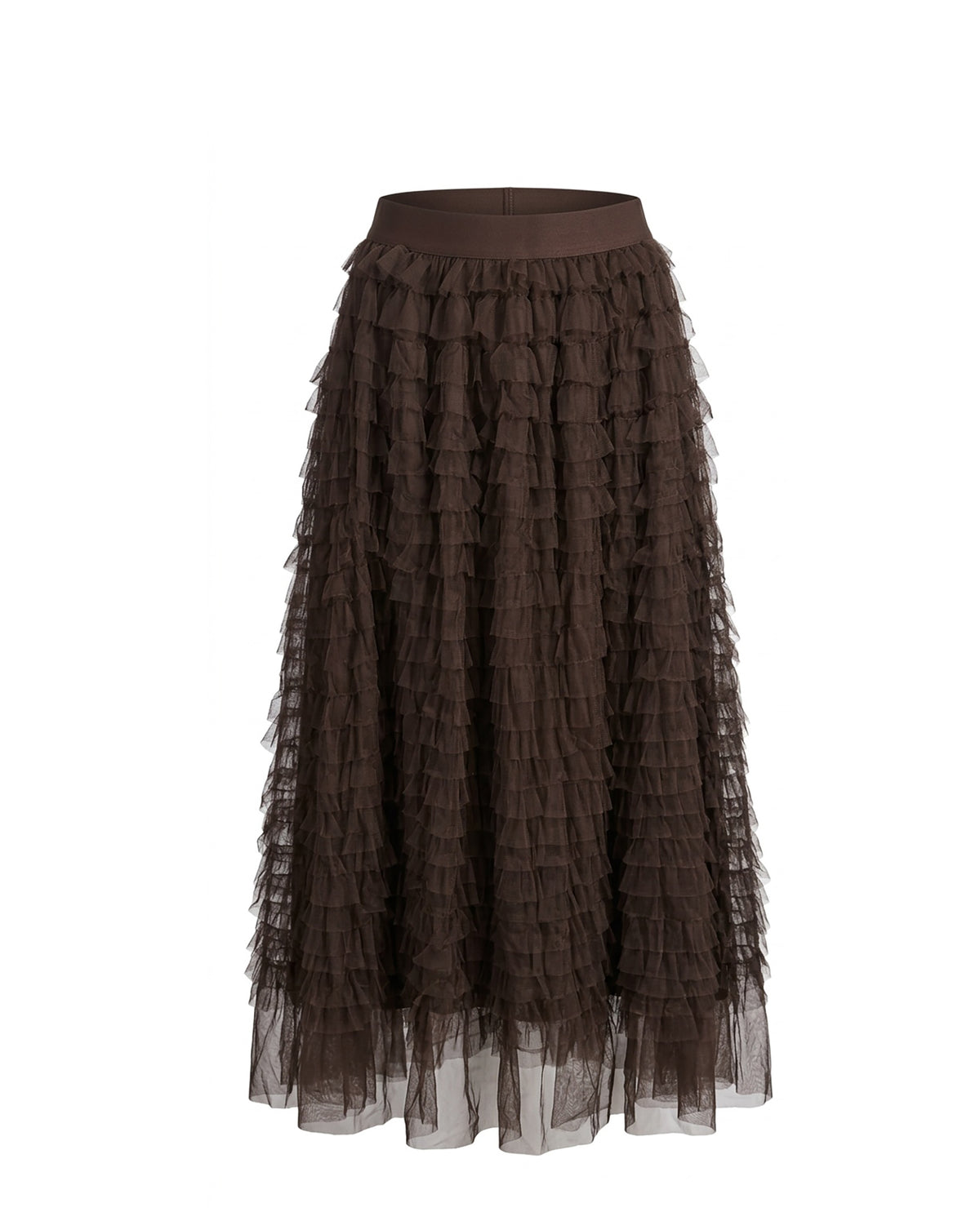 APRICOT Tulle Maxi Skirt