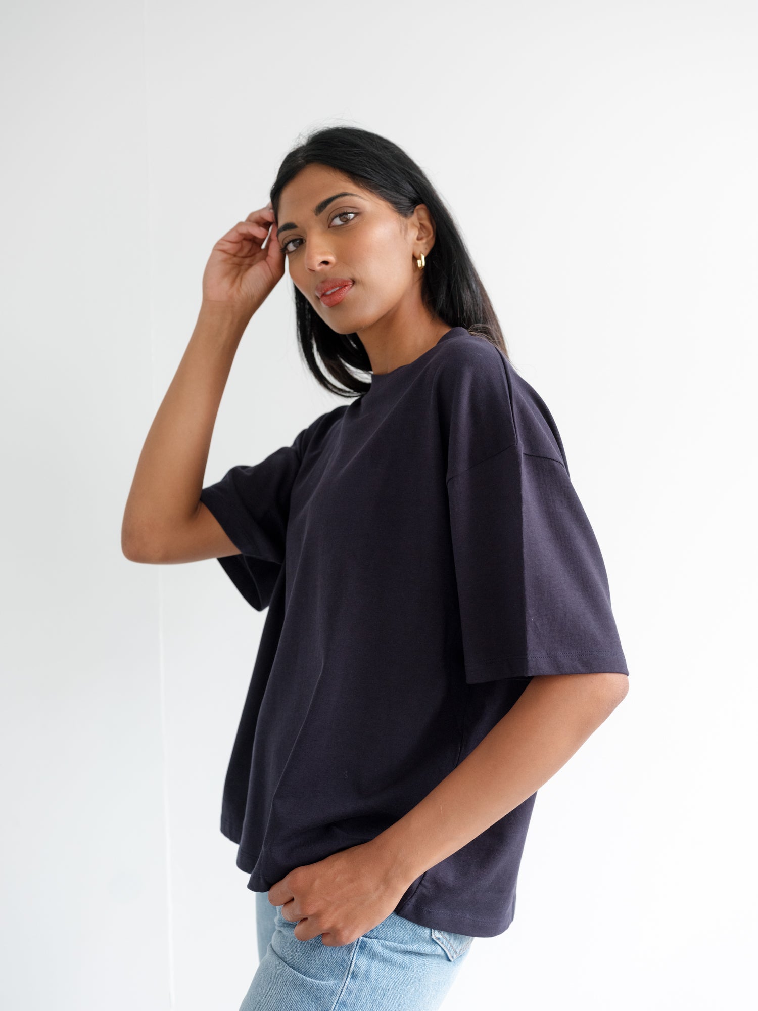 Brunette The Label Boxy Tee