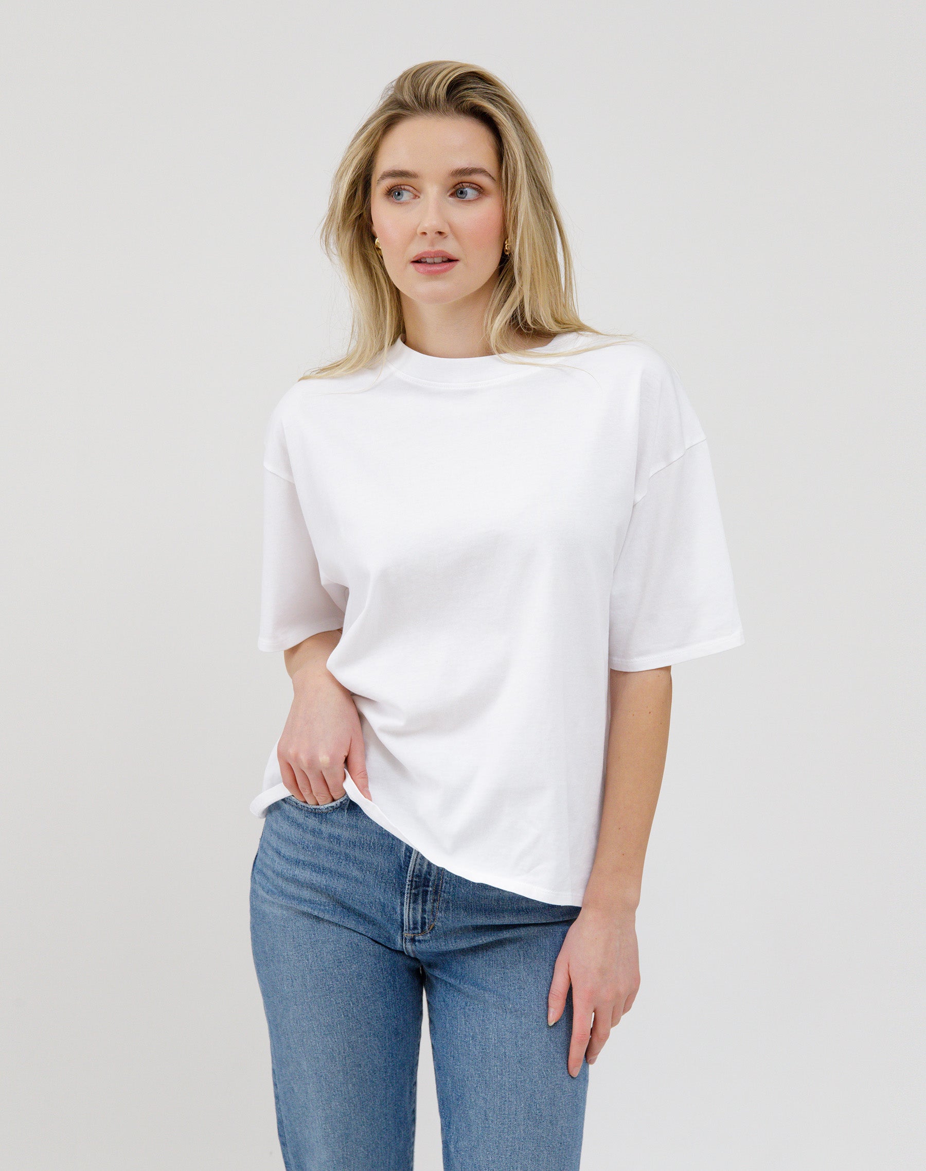 Brunette The Label Boxy Tee