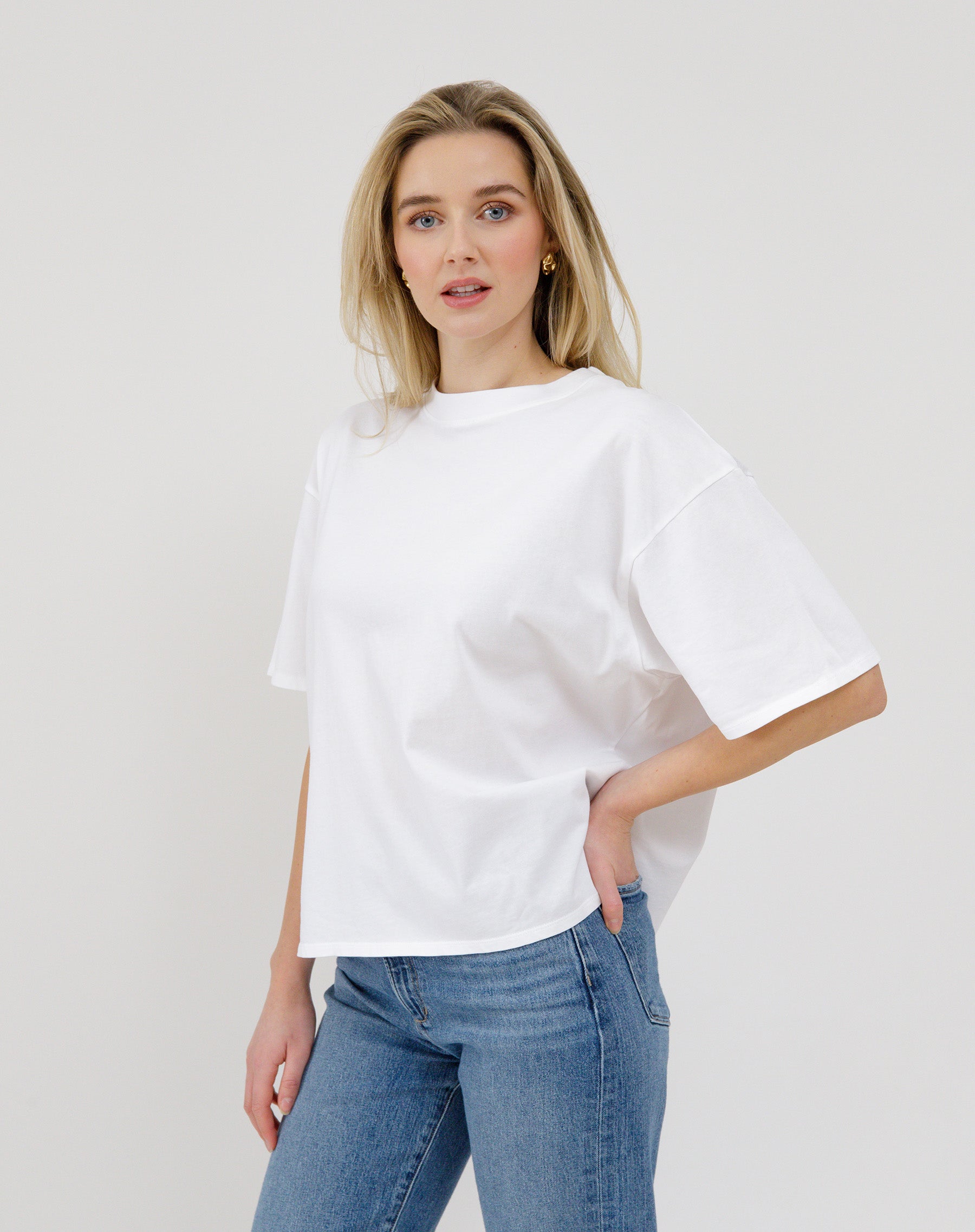 Brunette The Label Boxy Tee