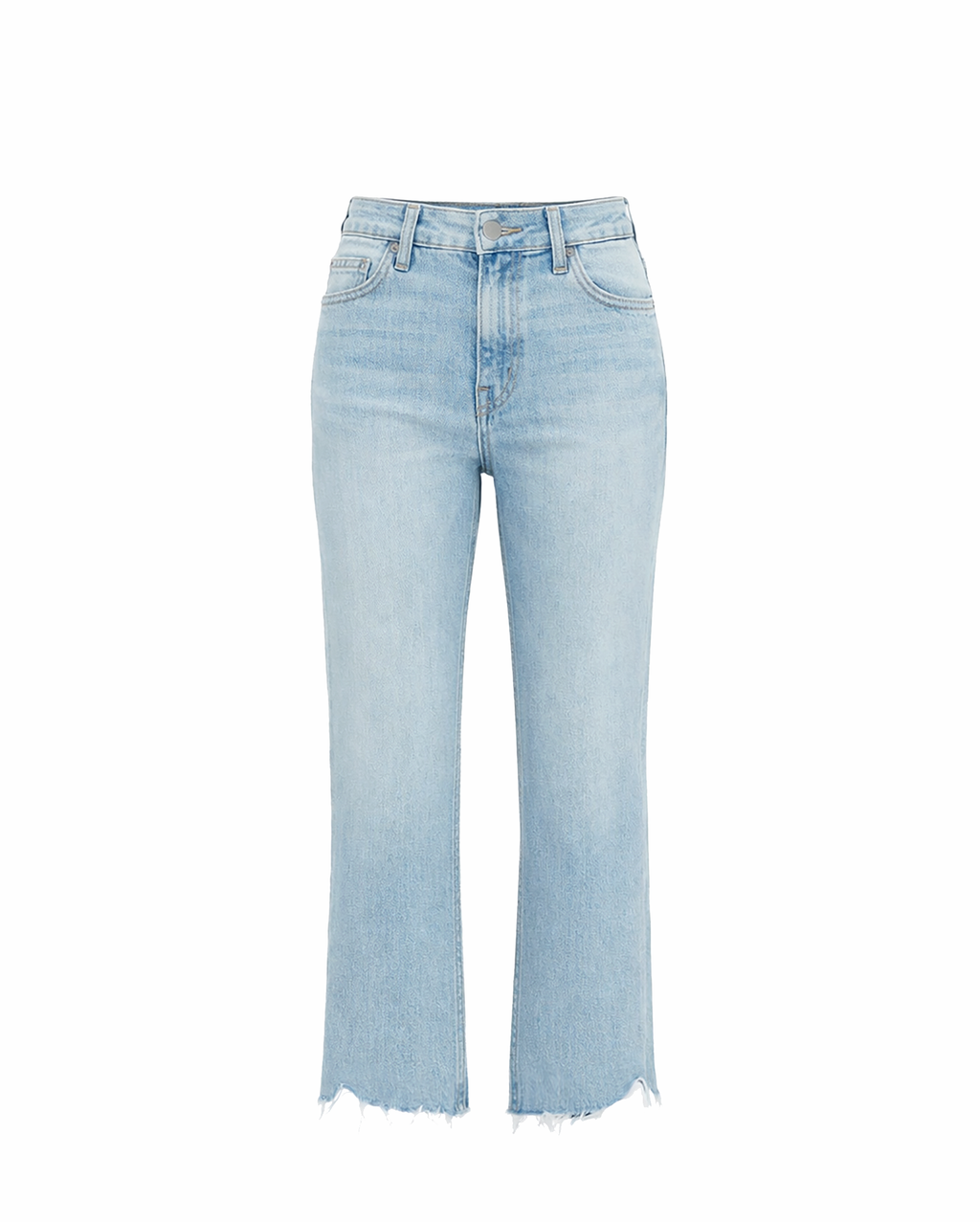 BAYEAS Mid Rise Crop Denim