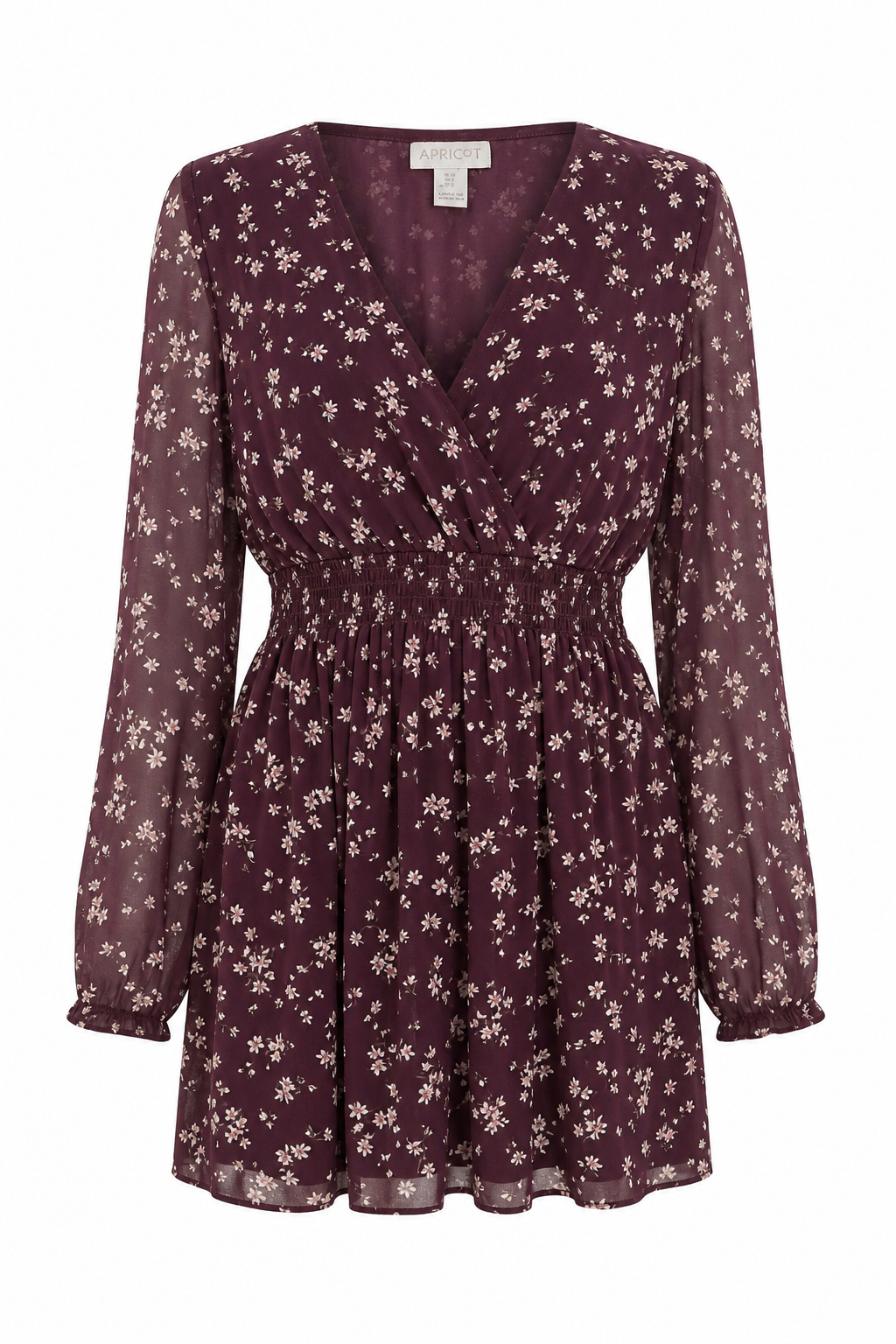 APRICOT Daisy Spray Dress
