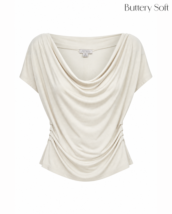 ASTRID Drape Top
