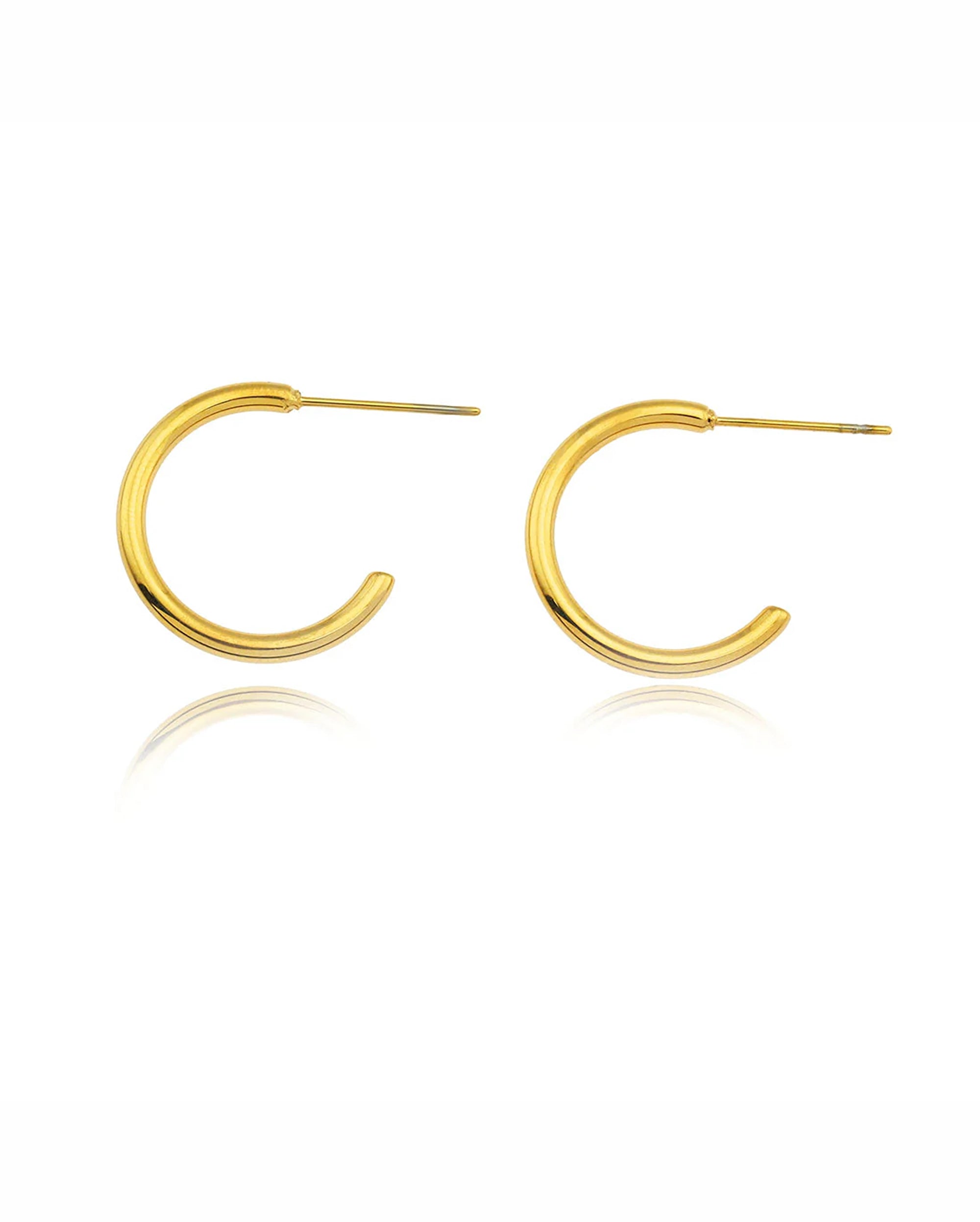 Flora Hoop Earrings