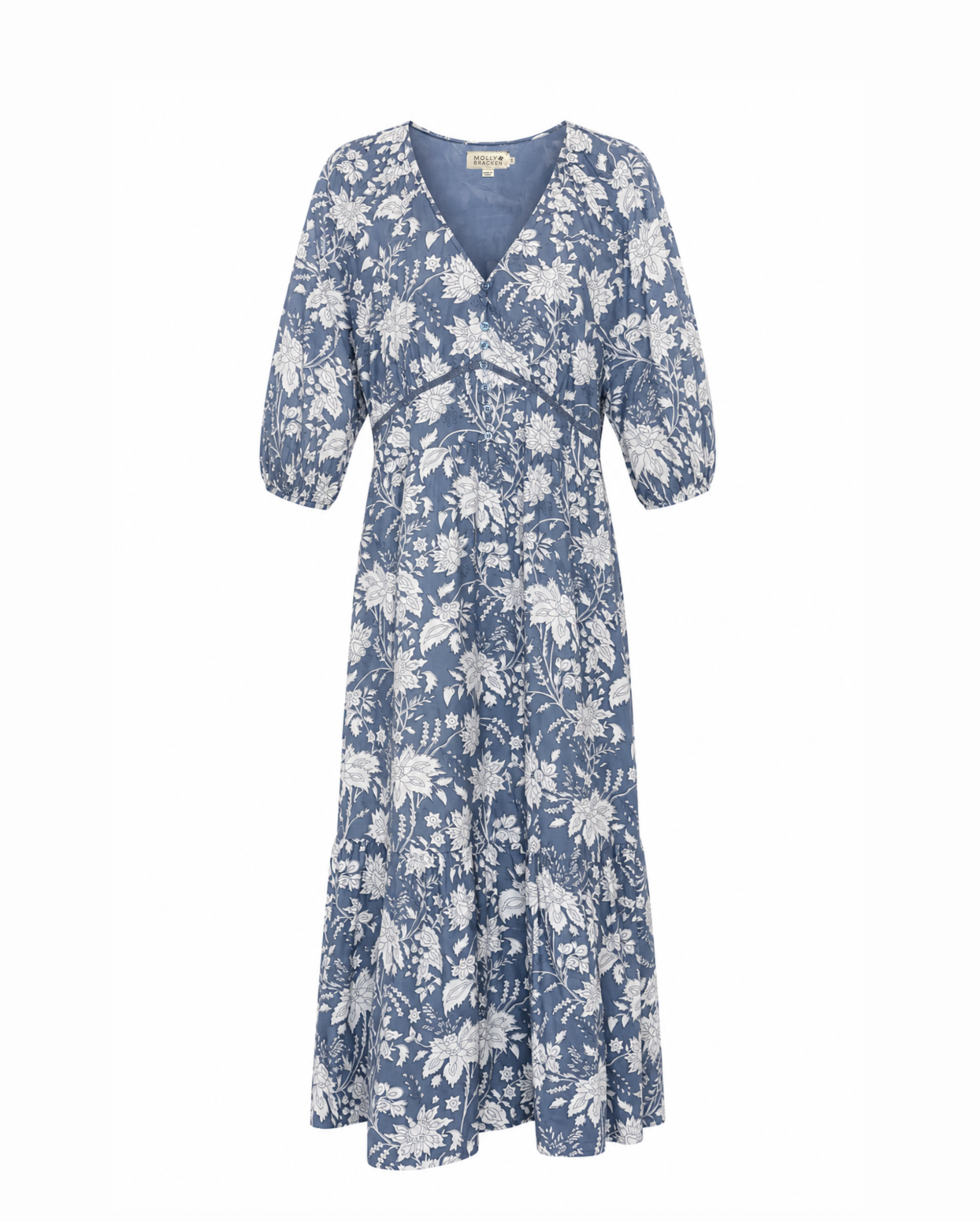 MOLLY BRACKEN Floral Maxi Dress