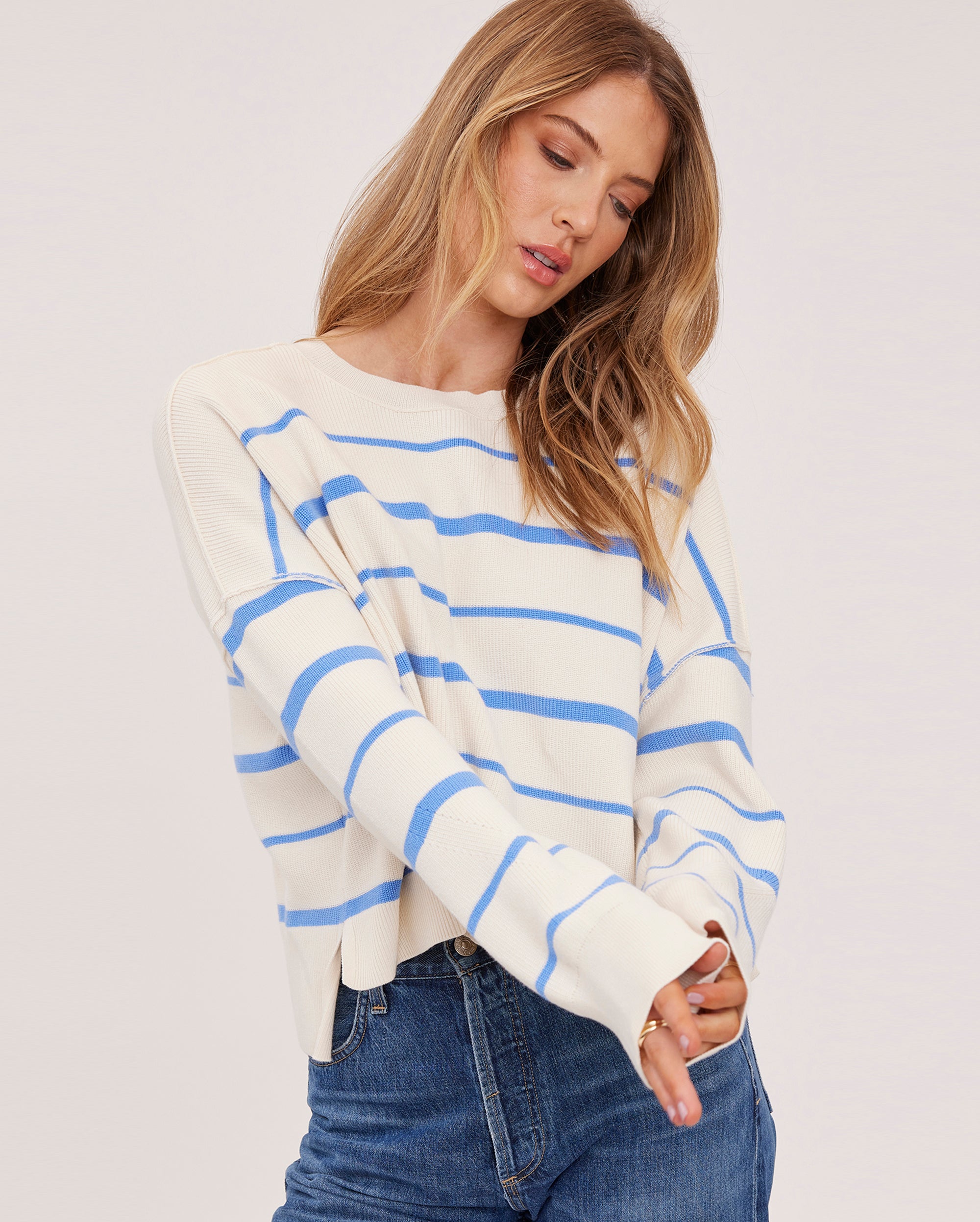 GENTLE FAWN Echo Stripe Sweater
