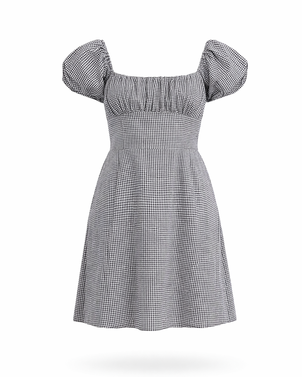 MOLLY BRACKEN Gingham mini dress