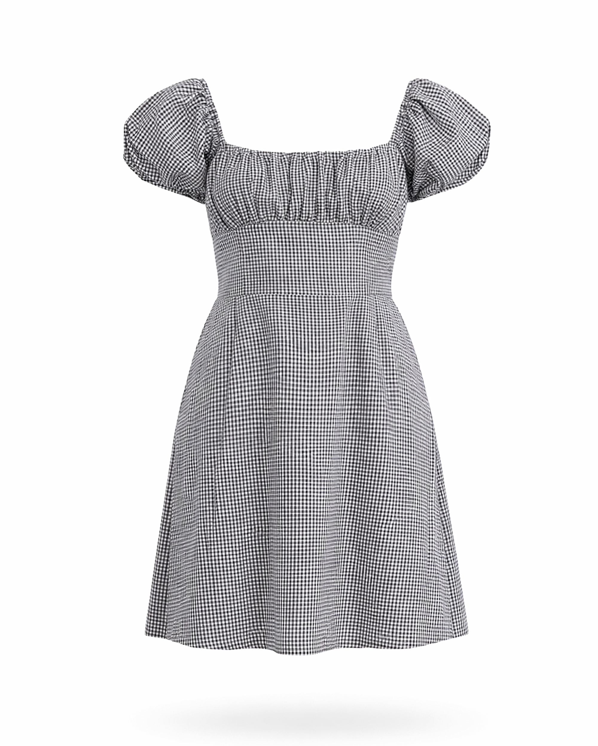 MOLLY BRACKEN Gingham mini dress