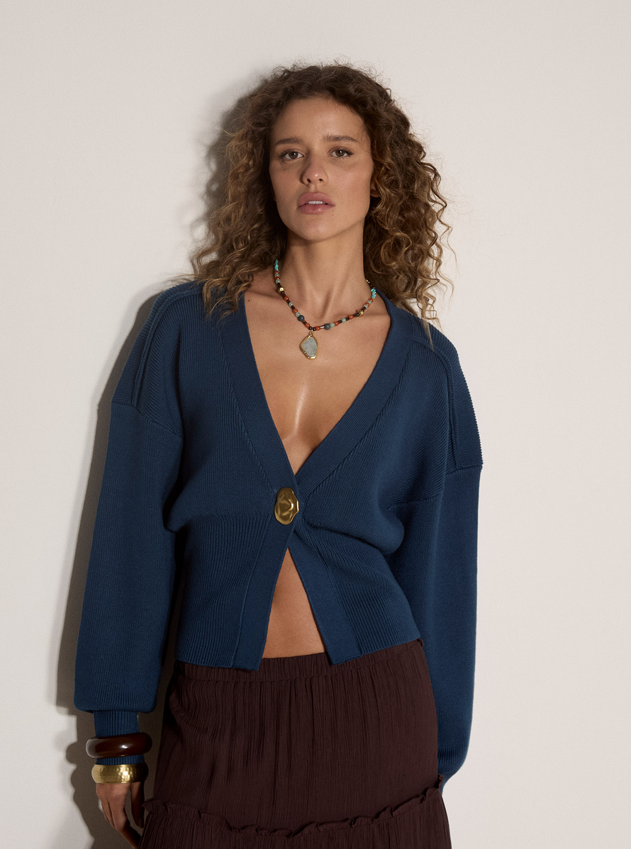 APRICOT Button Cardigan