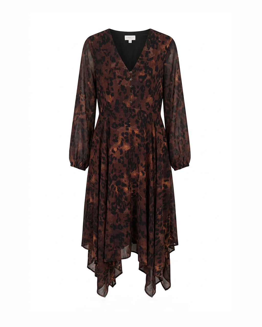 APRICOT Leopard Hanky Dress