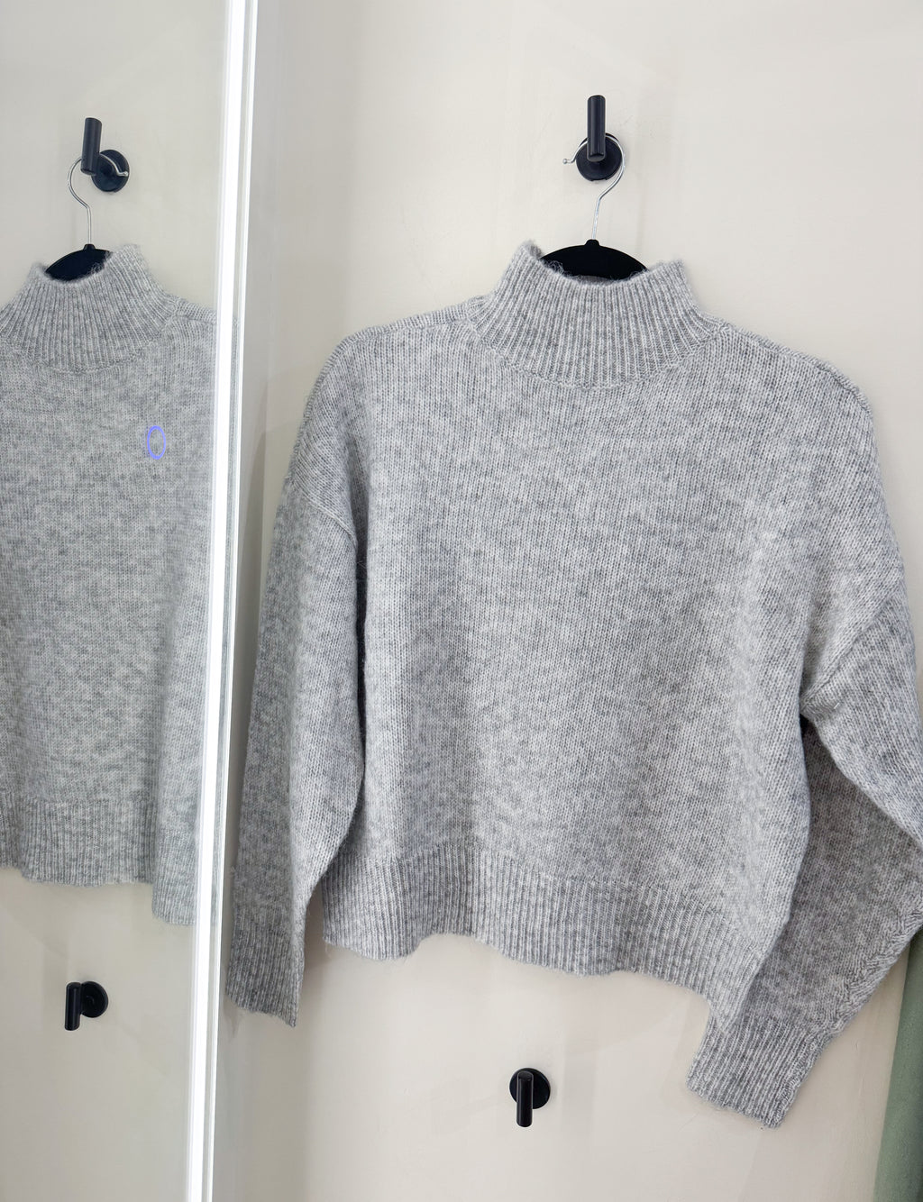 RD Style Louis Mock Neck Sweater