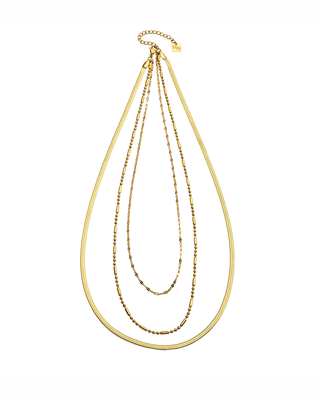 Iris Triple Layer Necklace