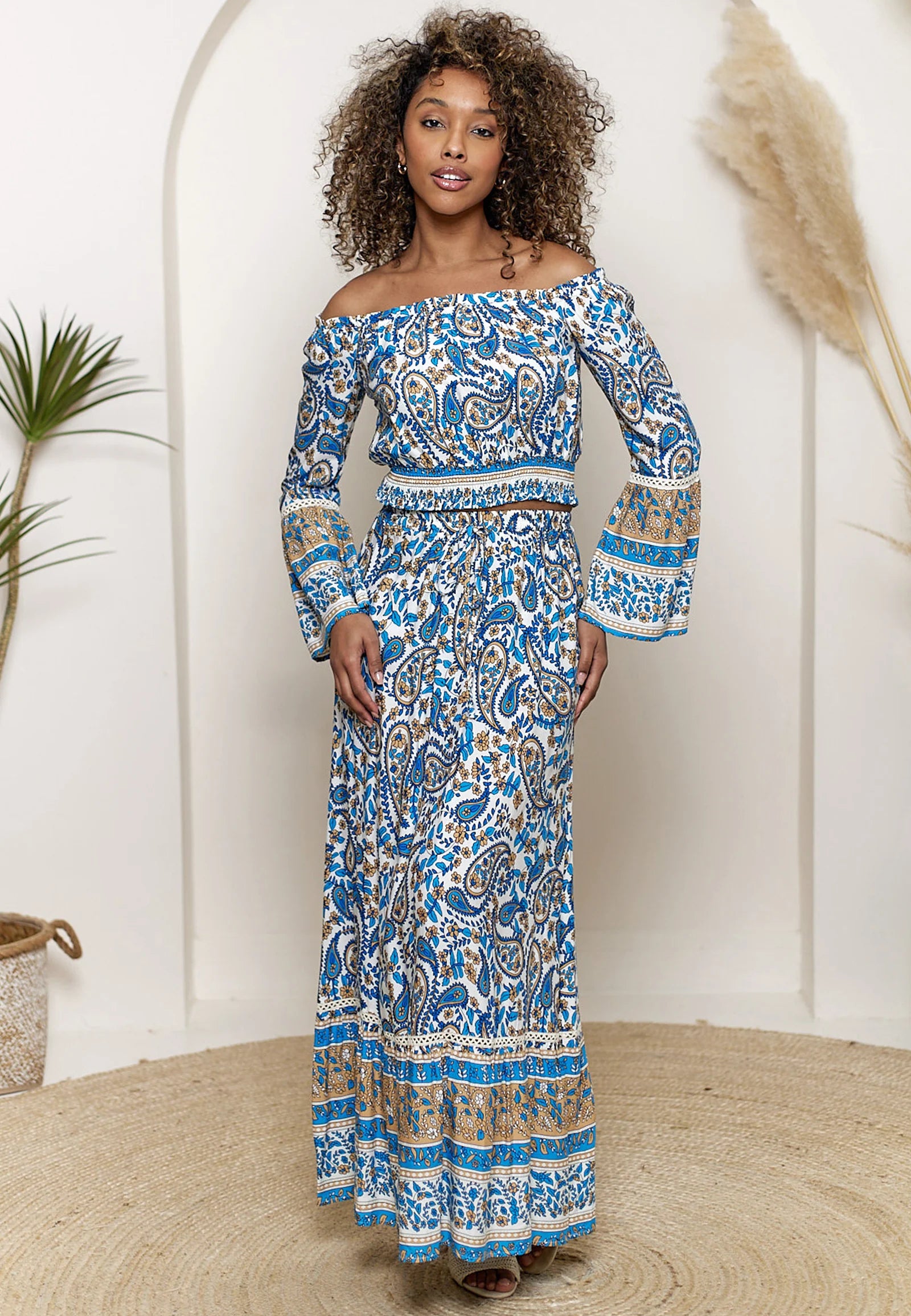 AngelEye Printed Skirt