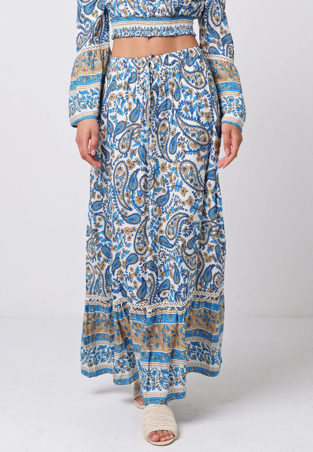 ANGELEYE Printed Skirt