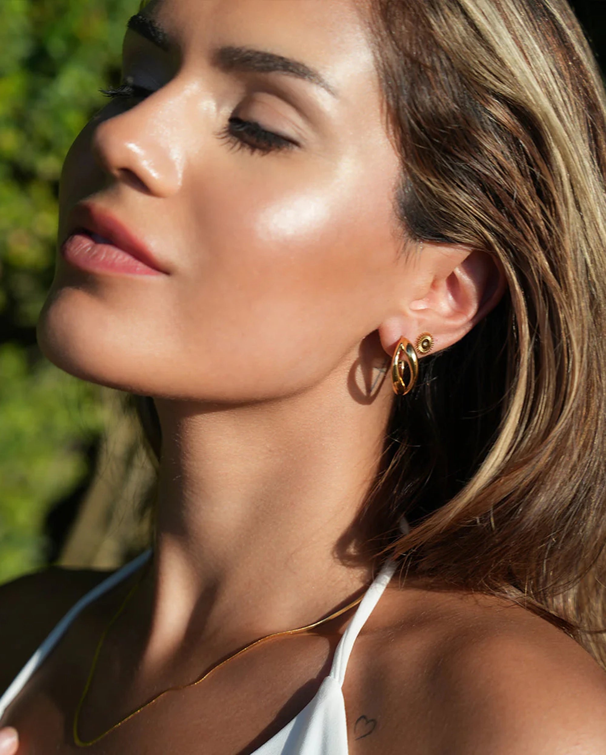 Keiko Double Loop Earrings