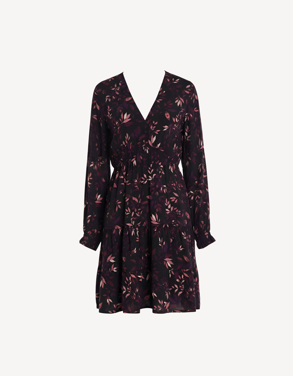 Floral dress on a white background