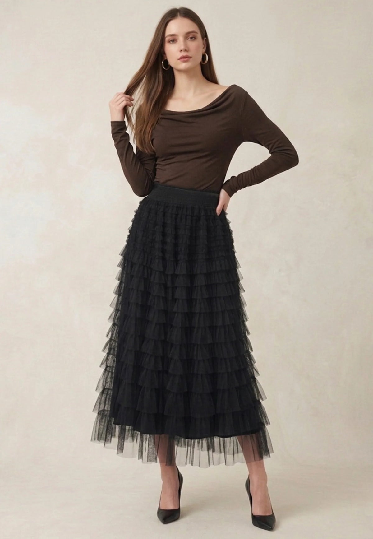ANGELEYE Moonlit Skirt