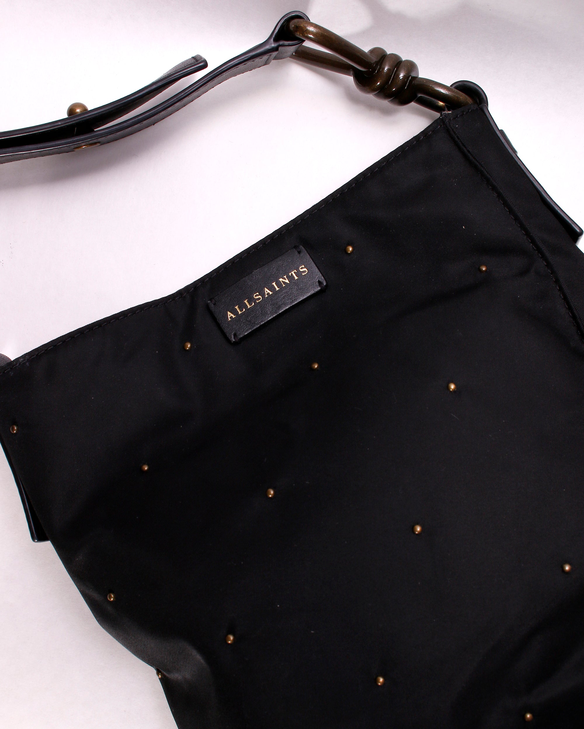 PRE OWNED ALLSAINTS Nylon Crossbody Bag