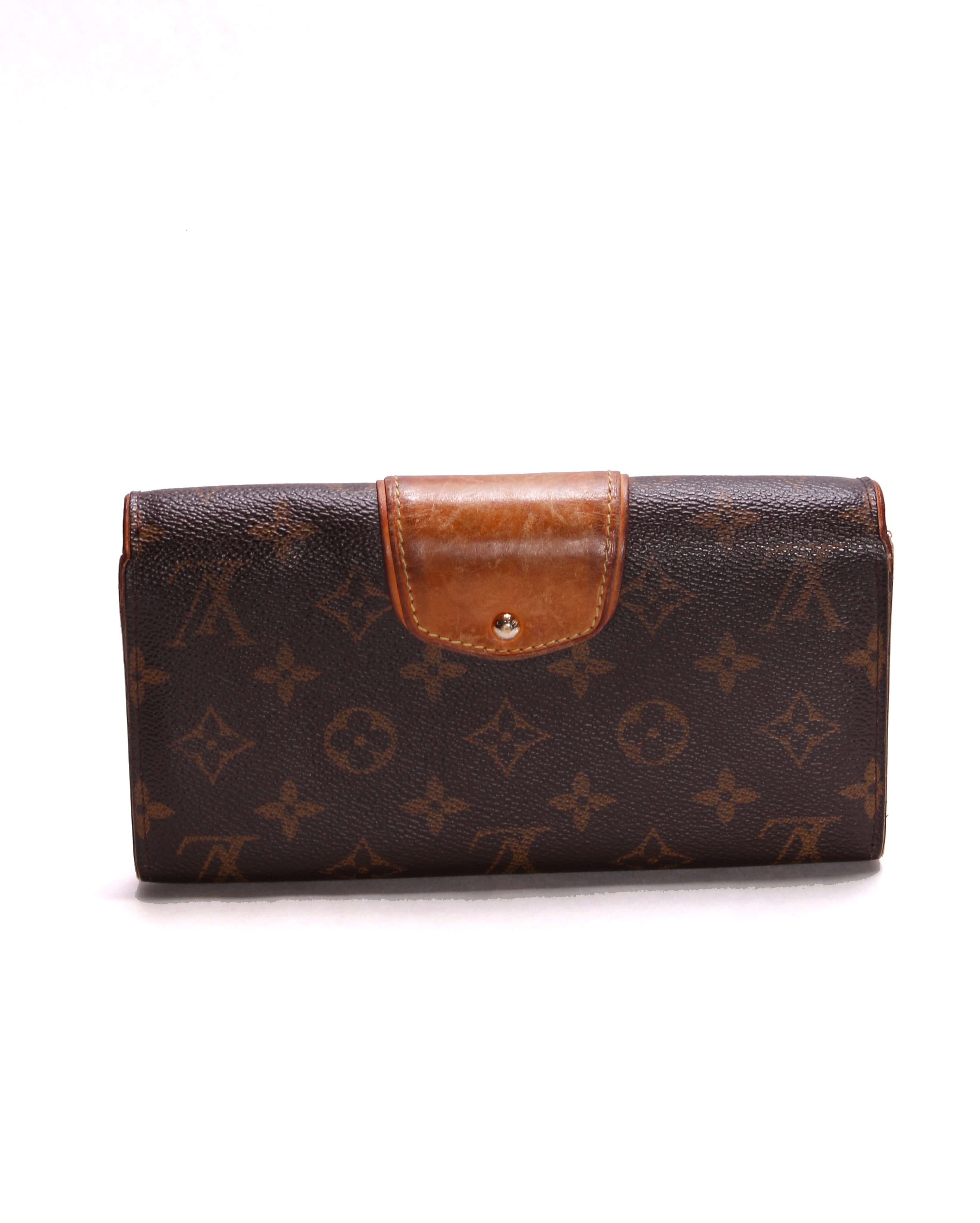 PRE OWNED - LOUIS VUITTON Monogram Portefeuille Boetie Long Wallet