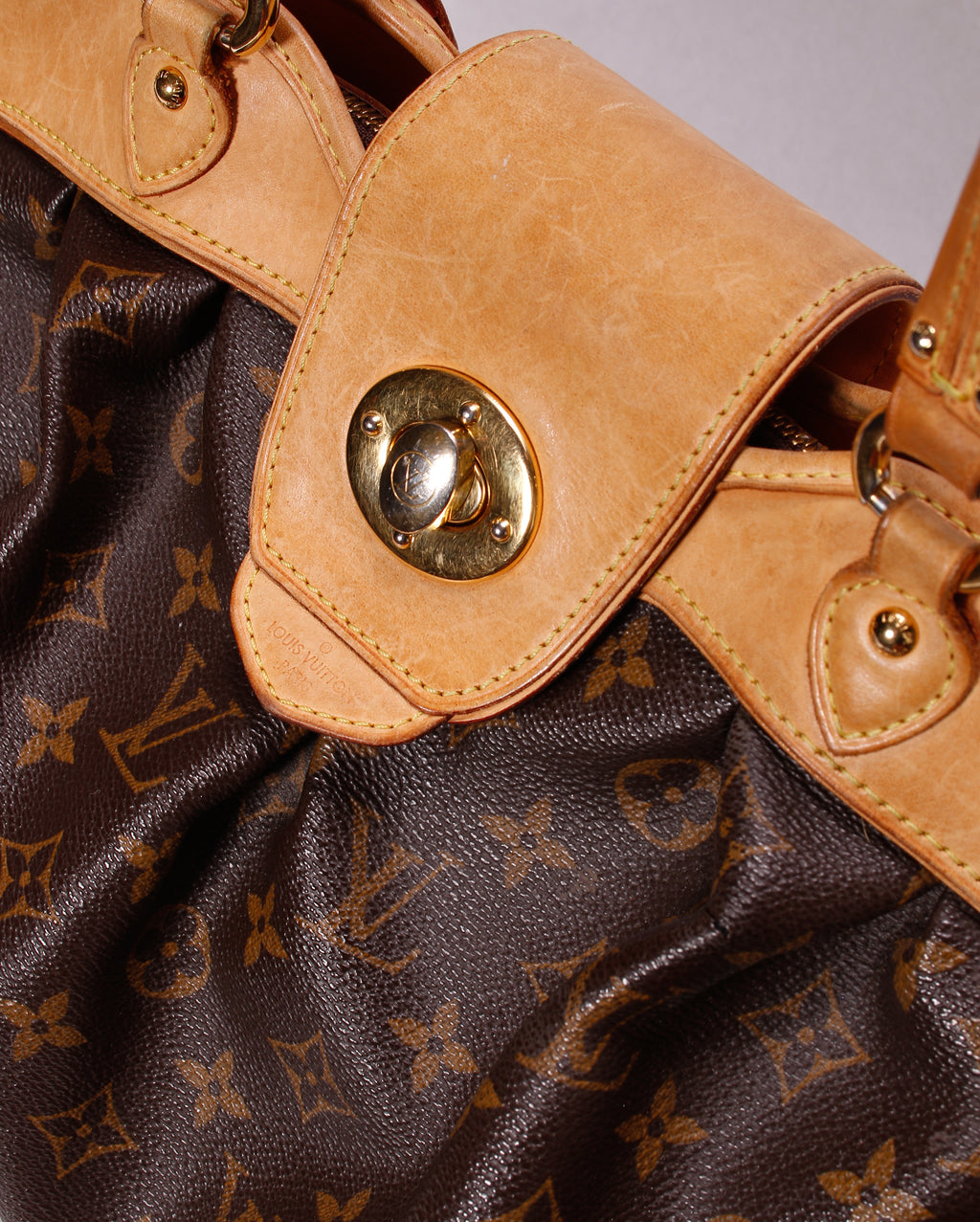 PRE OWNED - LOUIS VUITTON Boétie MM Tote Bag