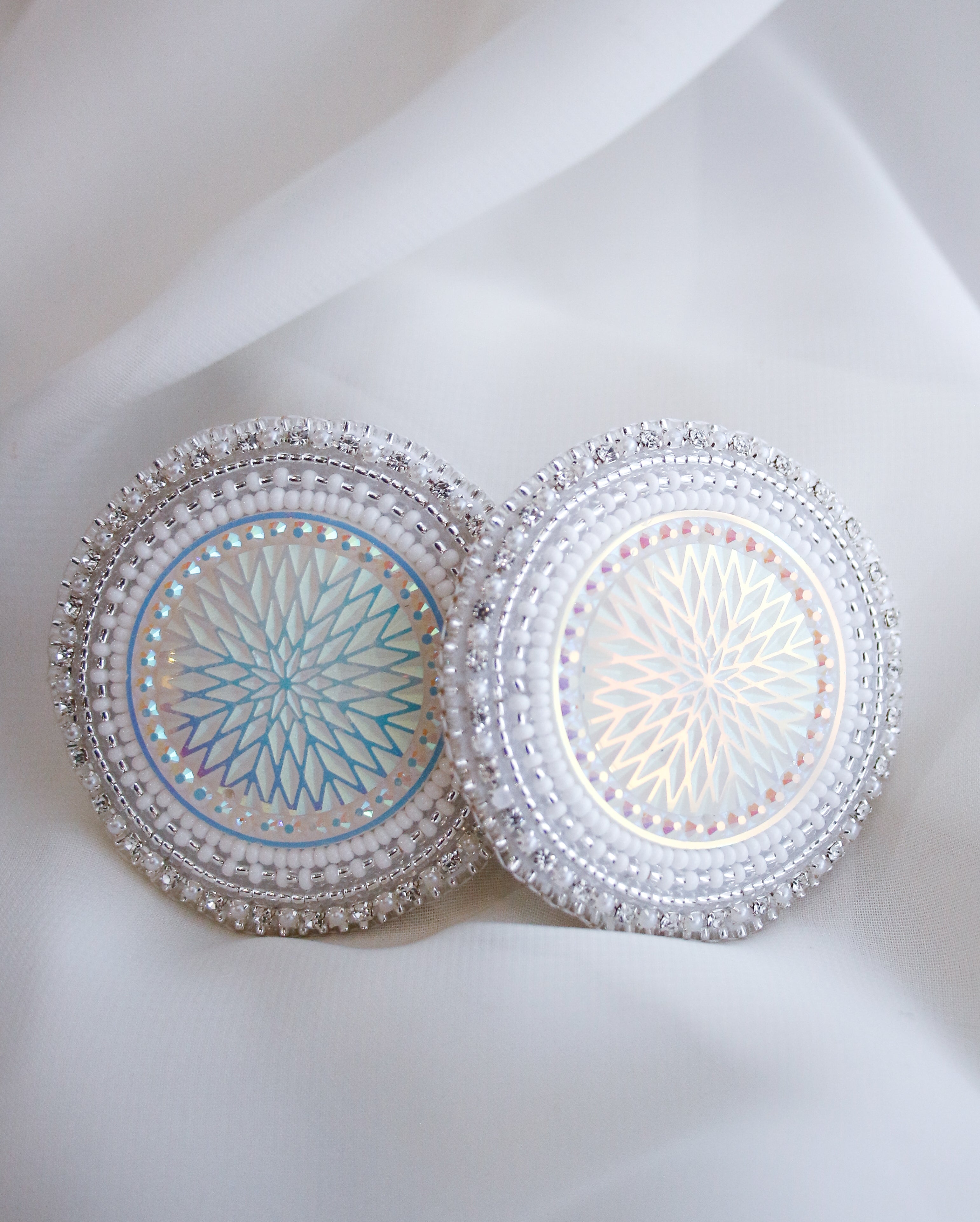 KAIGU CREATIONS Snow Flake Earrings