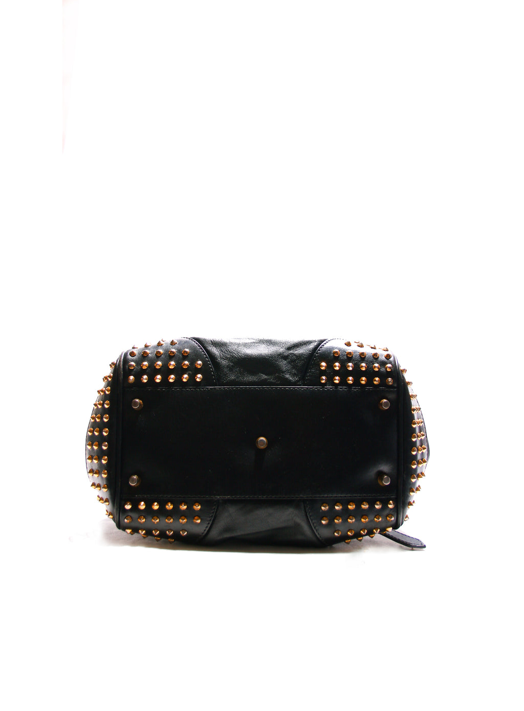 PRE OWNED - BURBERRY Canterbury studded bag