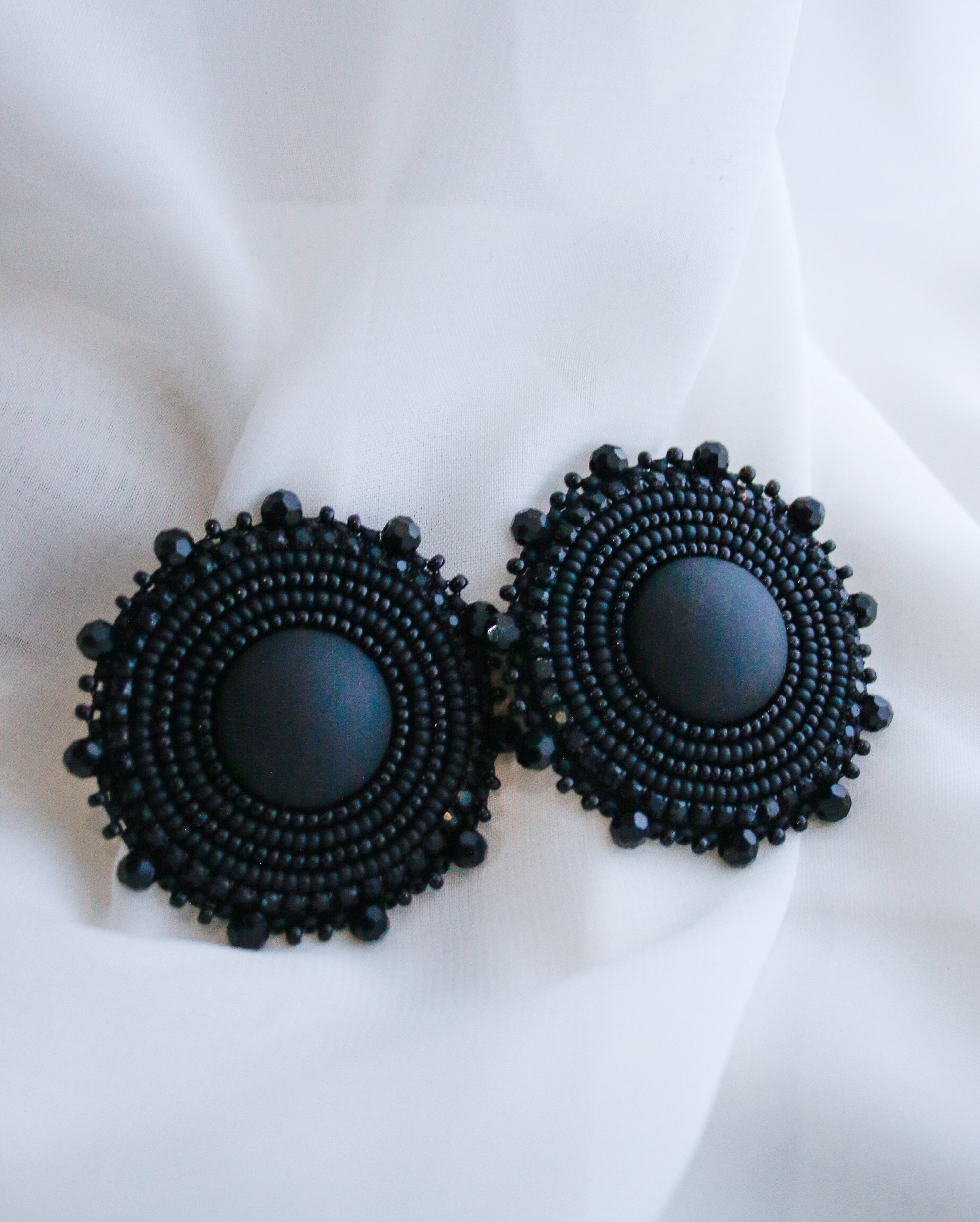 KAIGU CREATIONS Blackout Errings