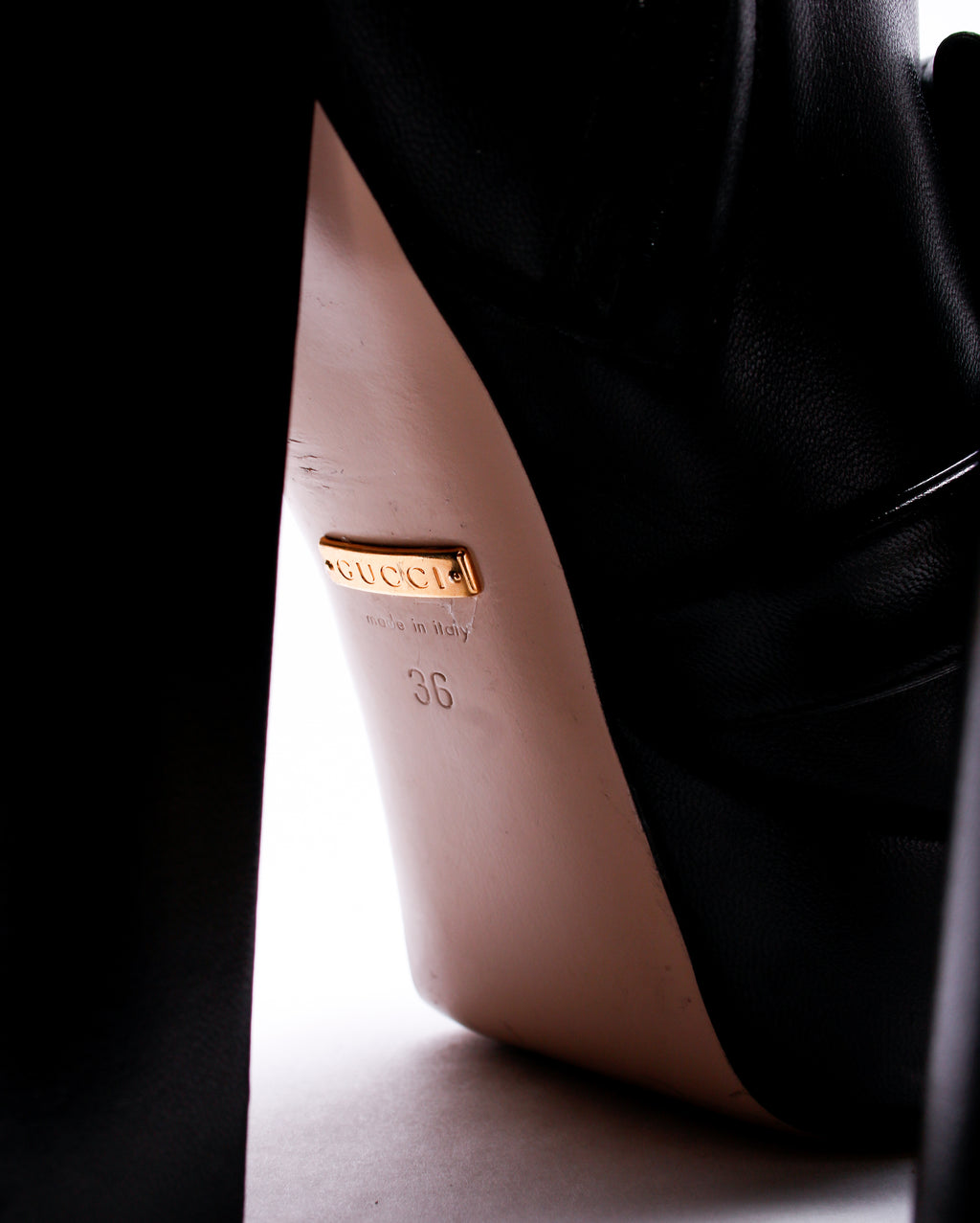 PRE OWNED - GUCCI Marmont Ankle Boots