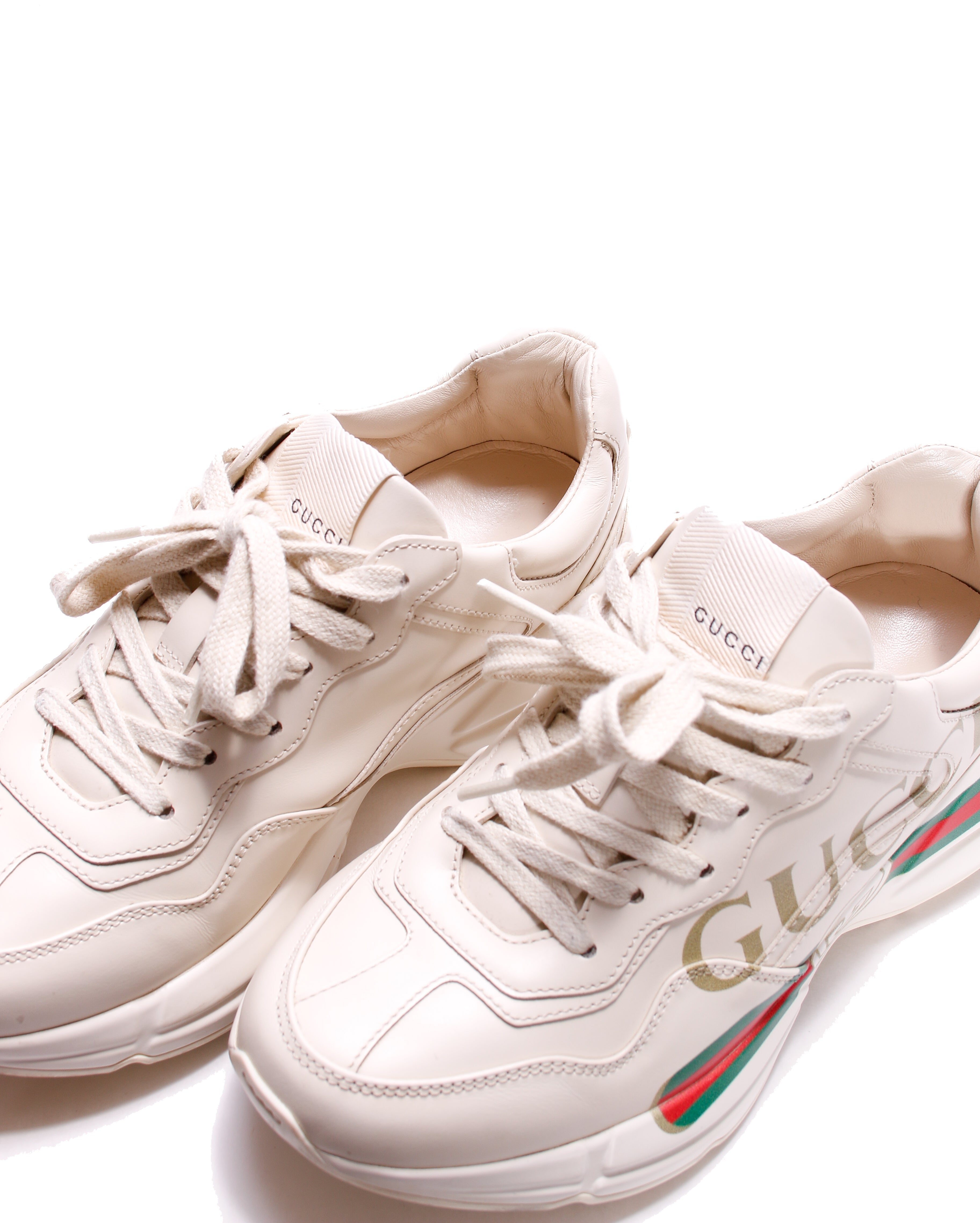 PRE OWNED GUCCI Rhyton sneakers