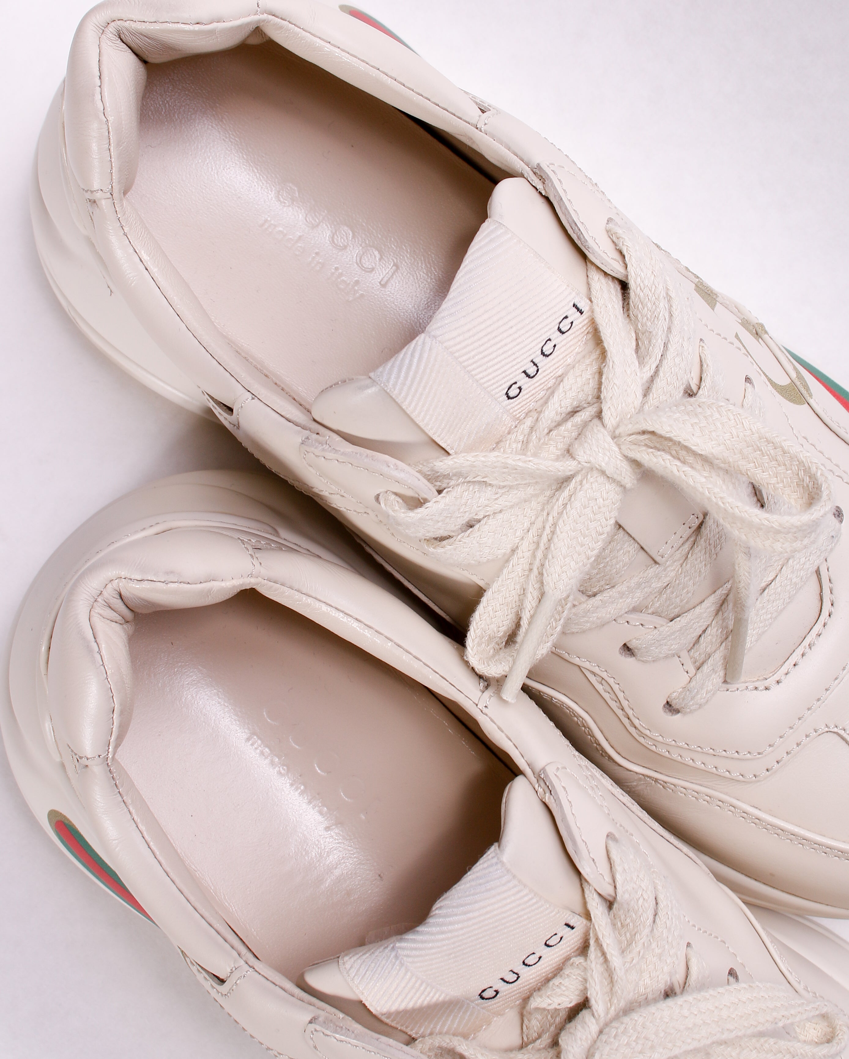 PRE OWNED GUCCI Rhyton sneakers