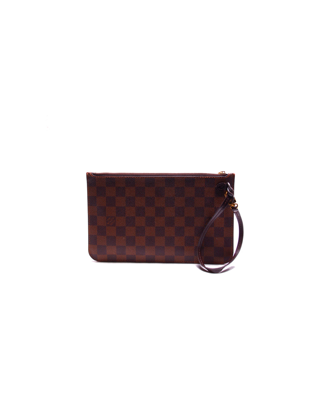 PRE OWNED - LOUIS VUITTON Damier Ebene Neverfull Pochette