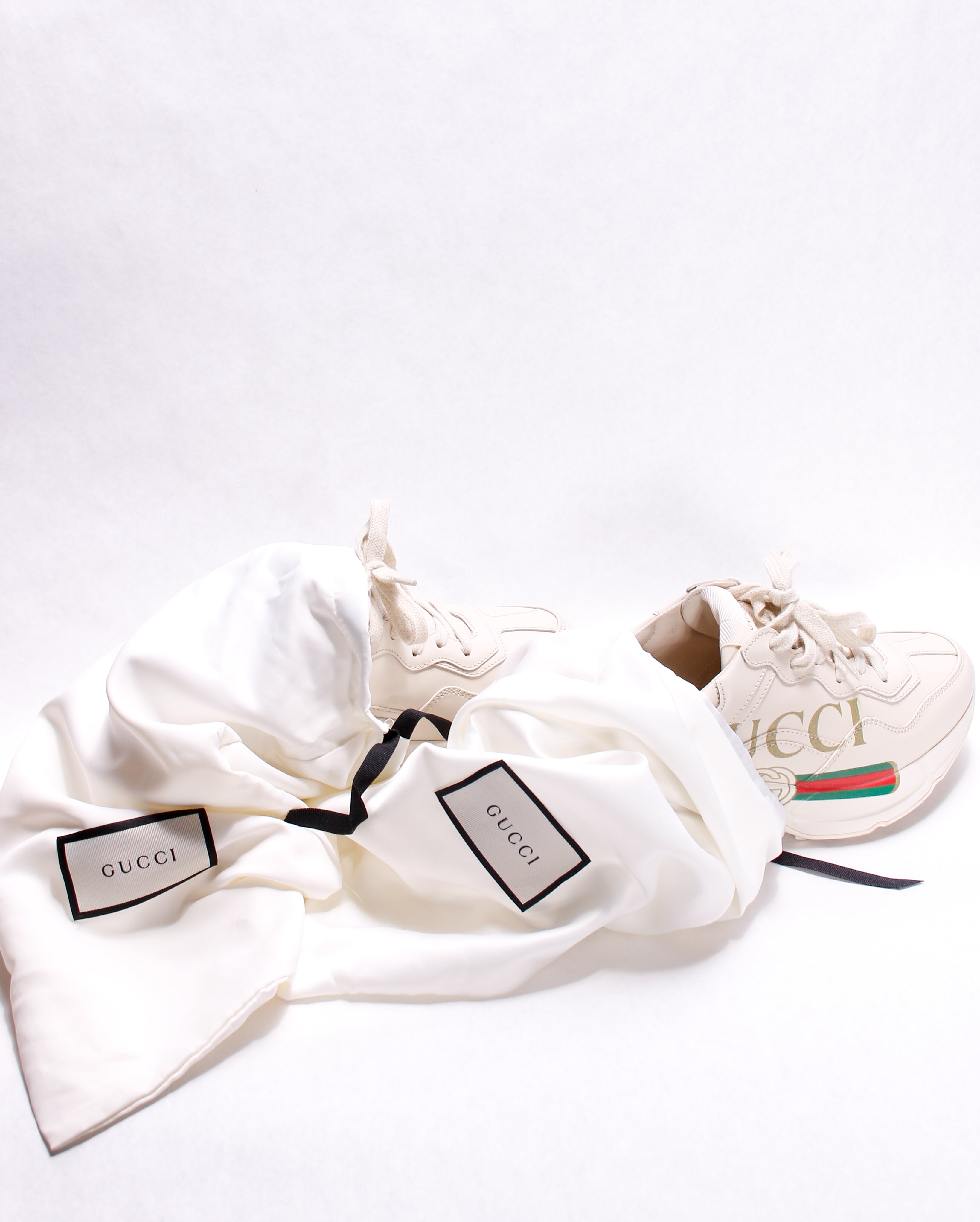 PRE OWNED GUCCI Rhyton sneakers