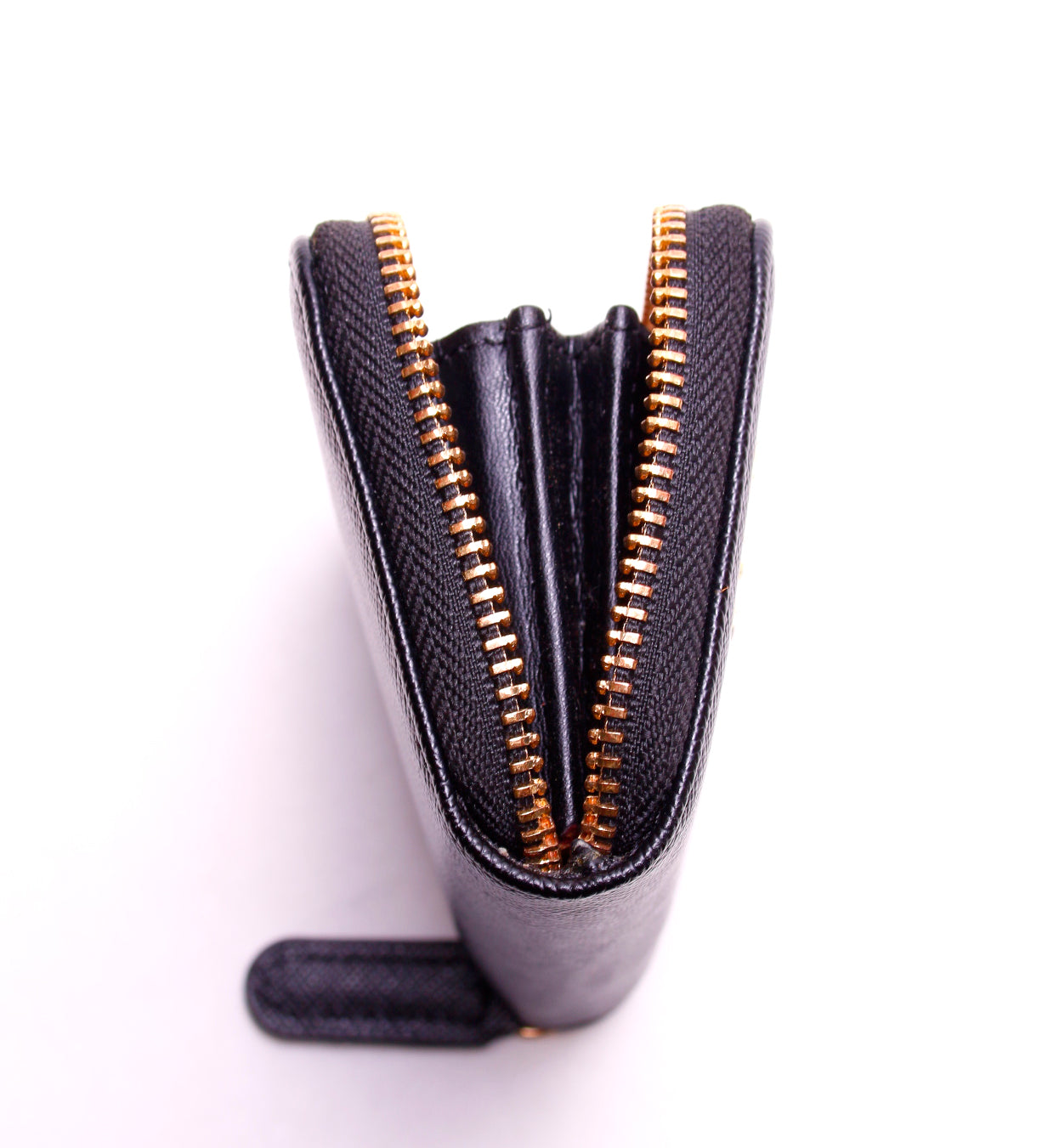 PRE OWNED - PRADA Zip Around Coin Purse