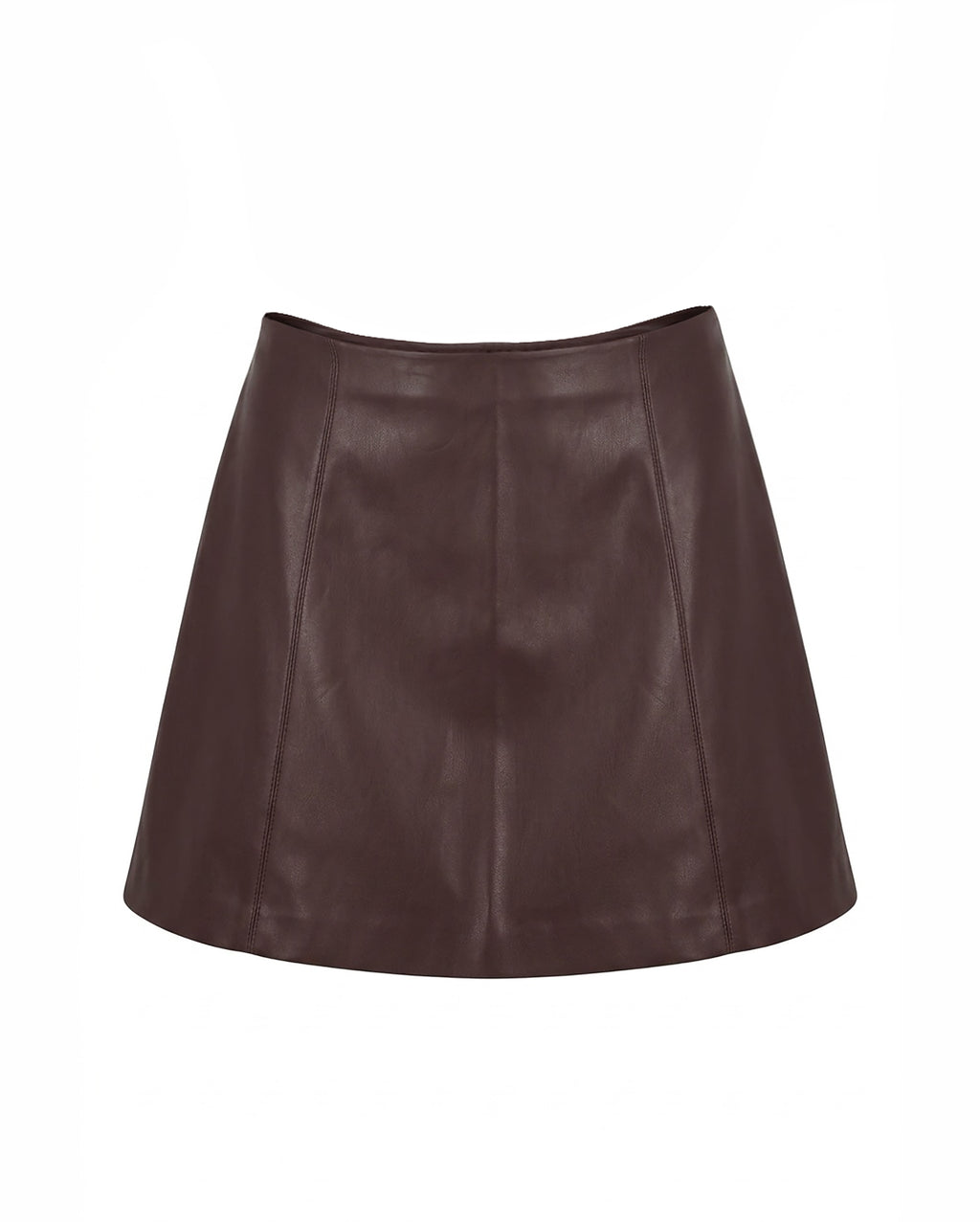 APRICOT Faux Leather Mini Skirt