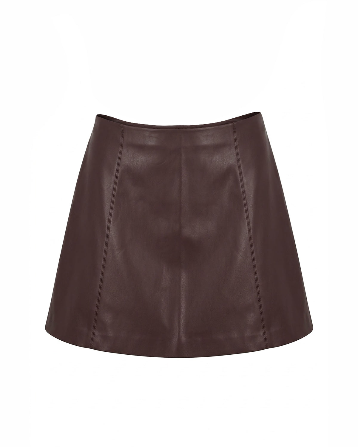 APRICOT Faux Leather Mini Skirt