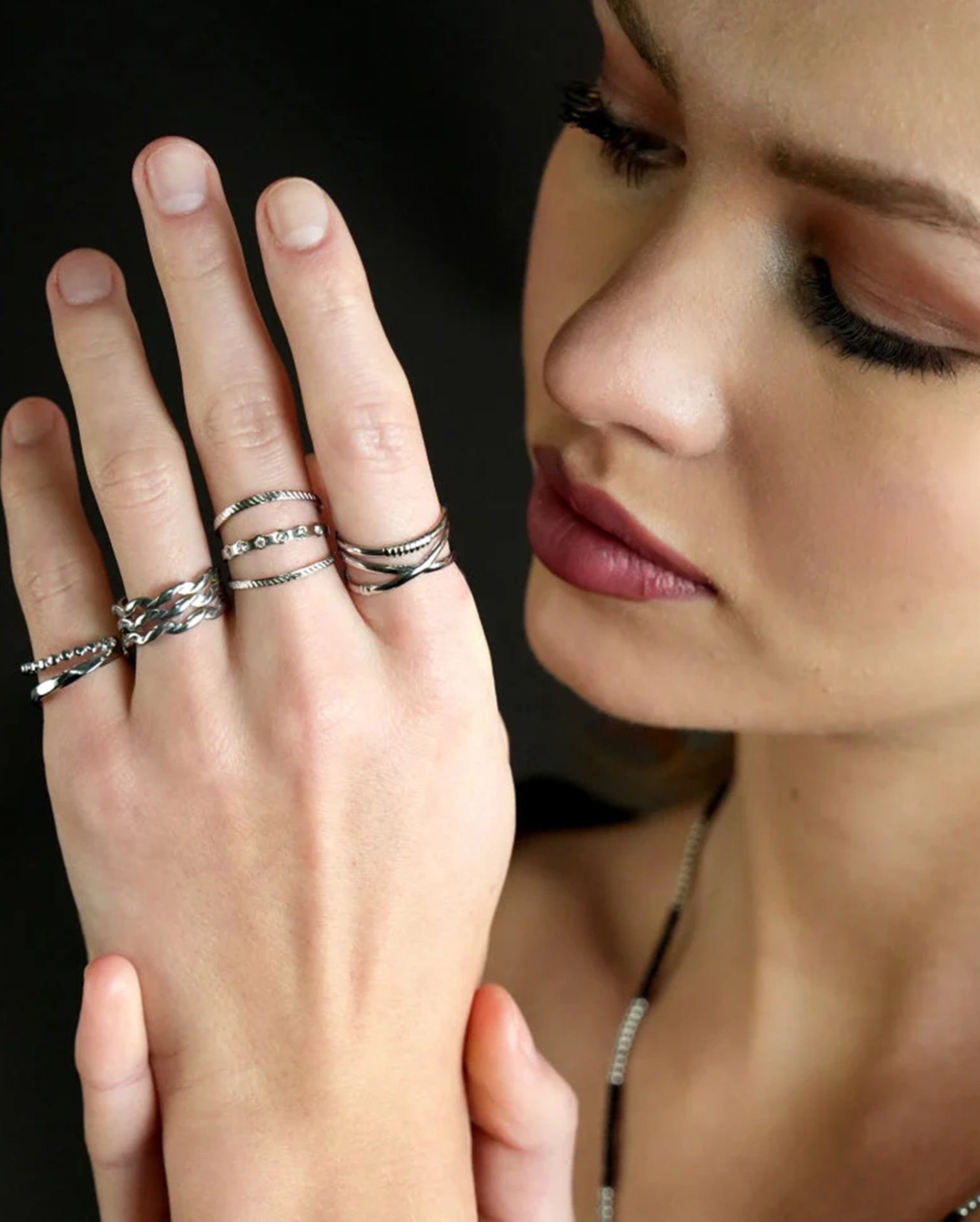 Miranda Cross Over Ring