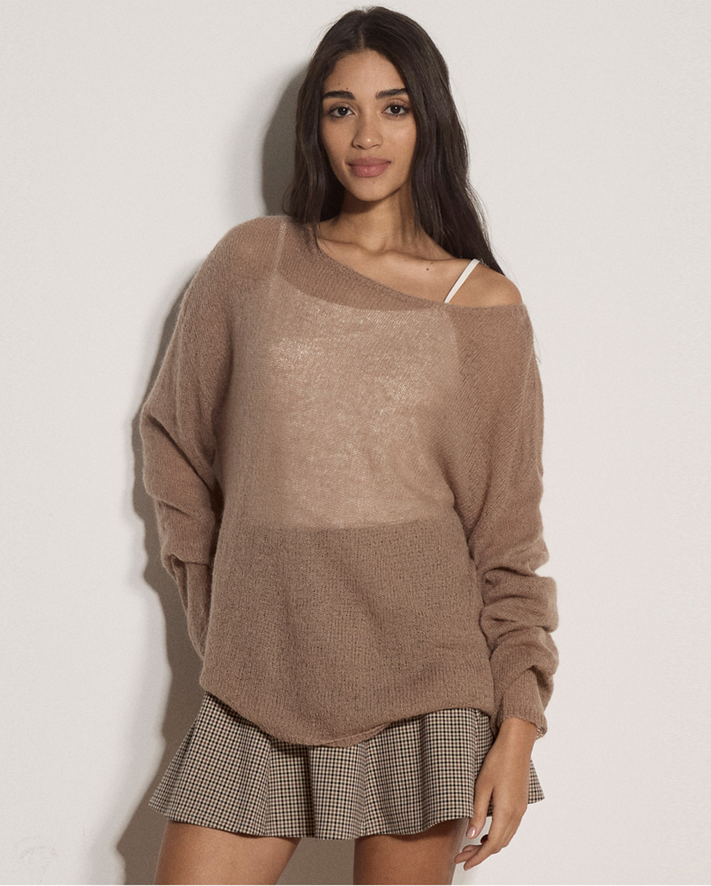 APRICOT Mohair Sweater