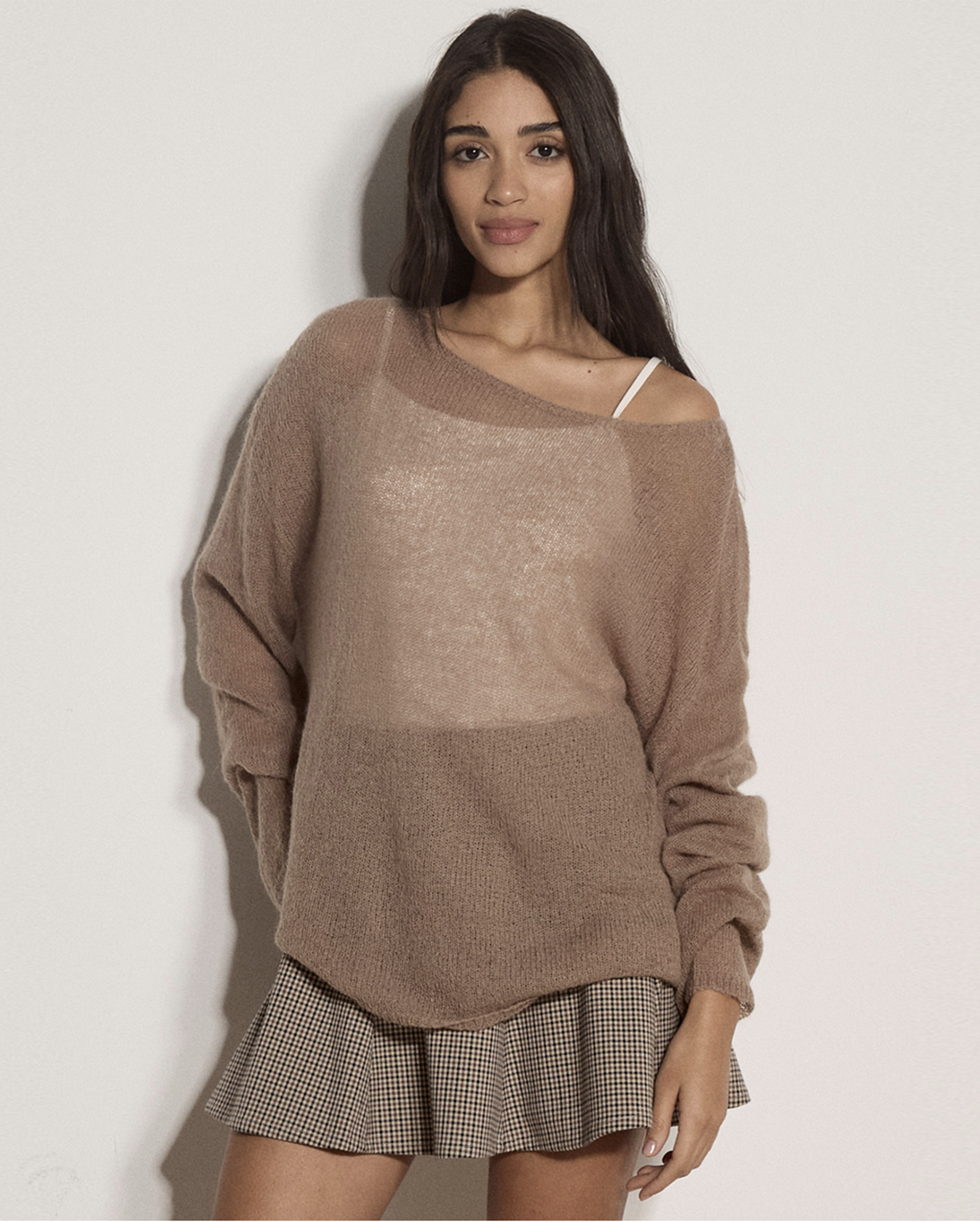 APRICOT Mohair Sweater