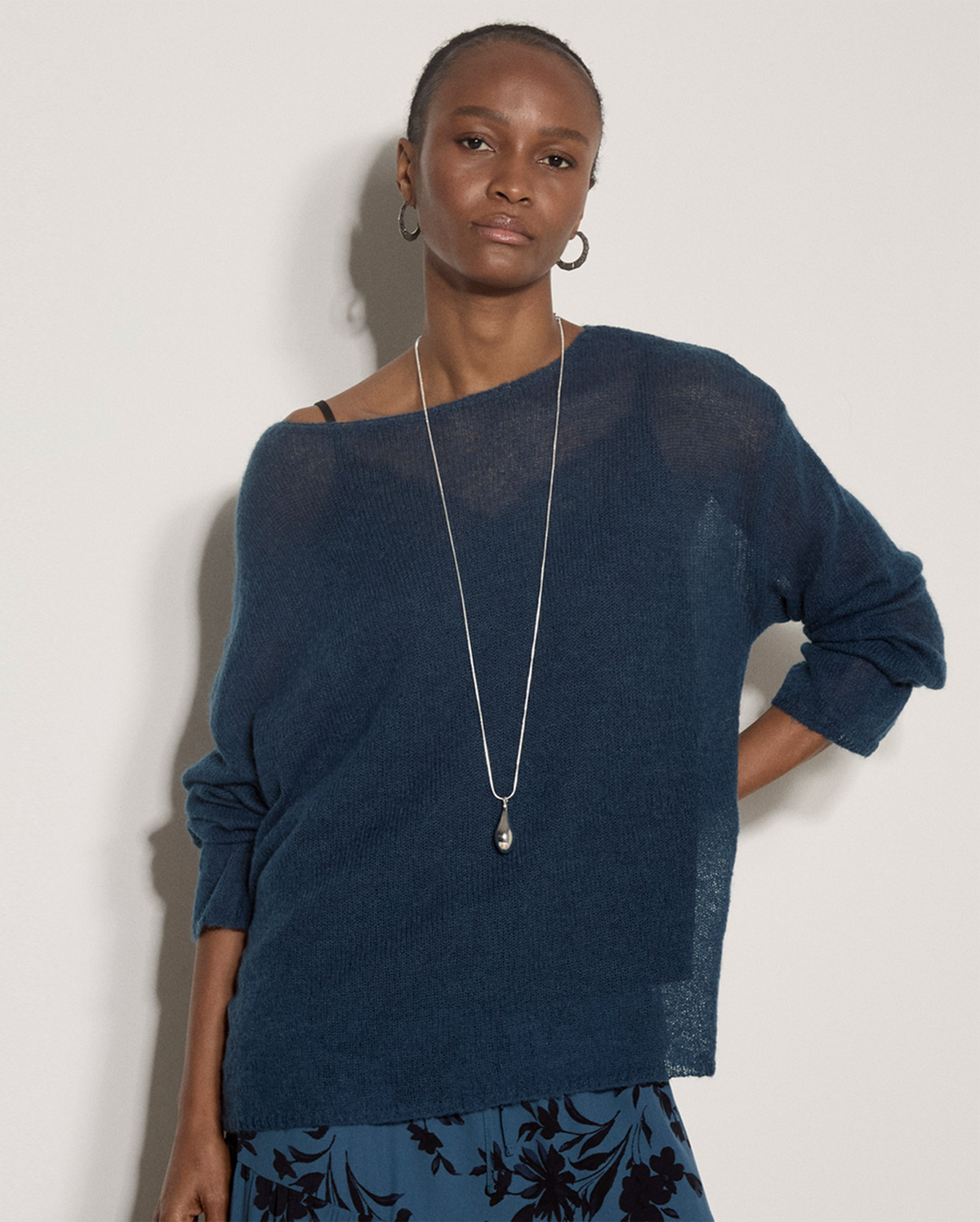 APRICOT Mohair Sweater