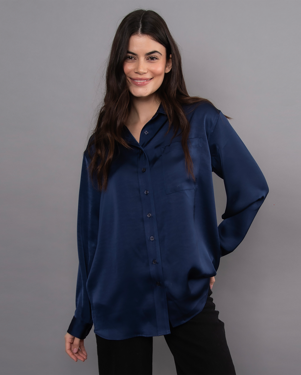 RD STYLE Padme Satin Shirt