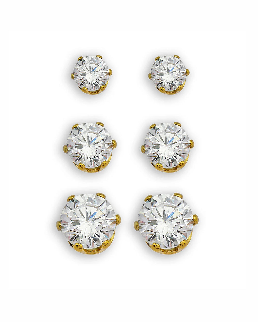 Reign Zirconia Stud Earrings