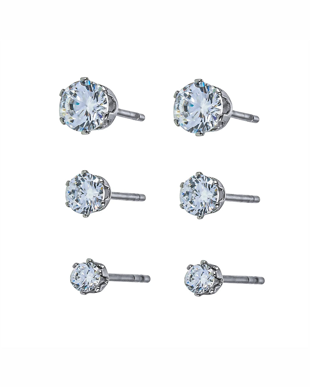 Reign Zirconia Stud Earrings