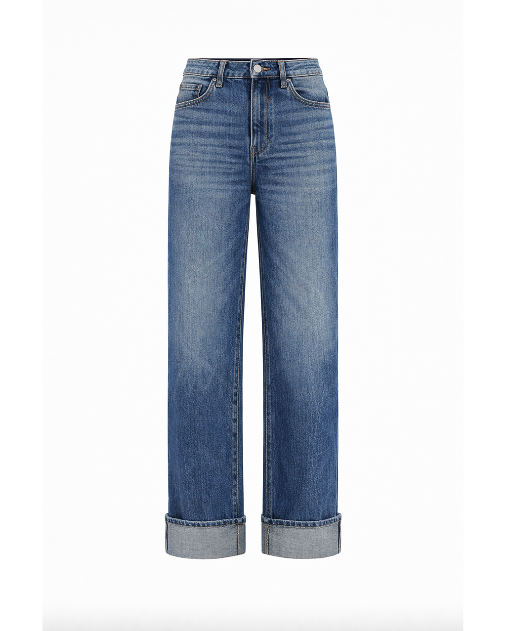 BAYEAS Relax Straight Leg Jeans