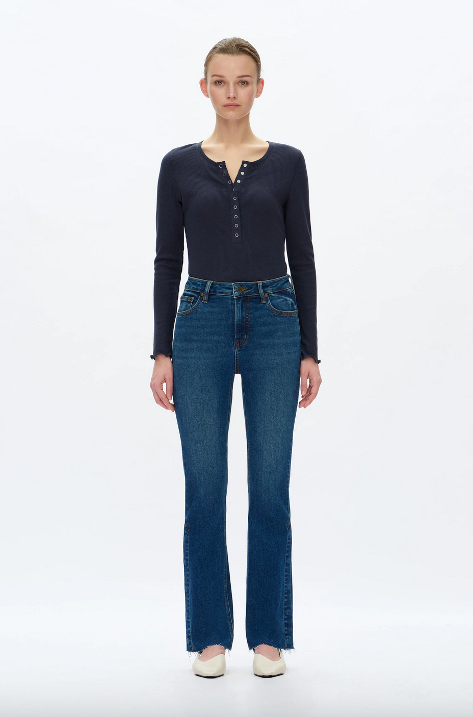 BAYEAS Lunna Bootcut Jean