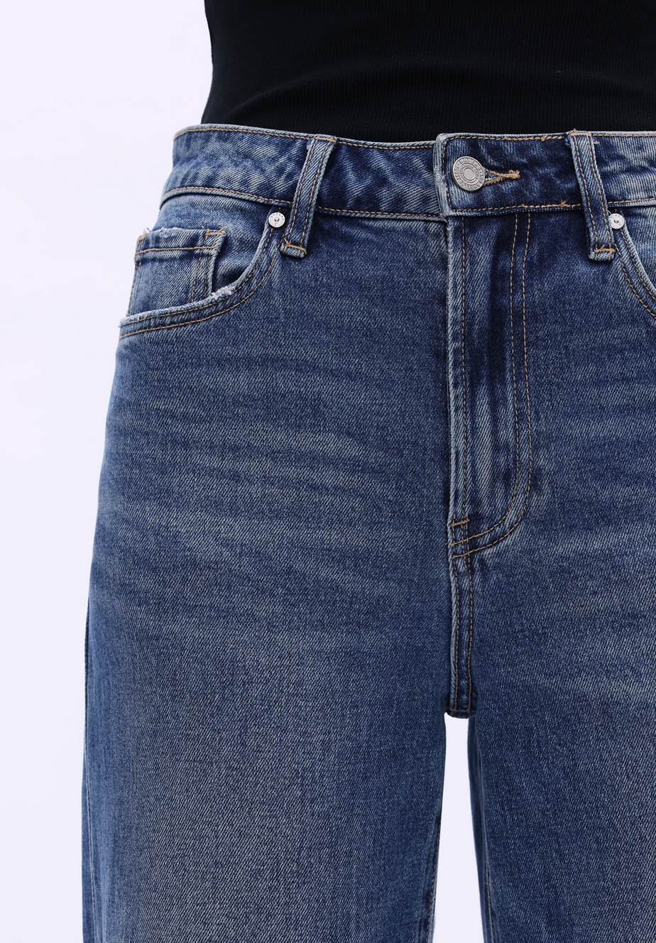 BAYEAS Relax Straight Leg Jeans