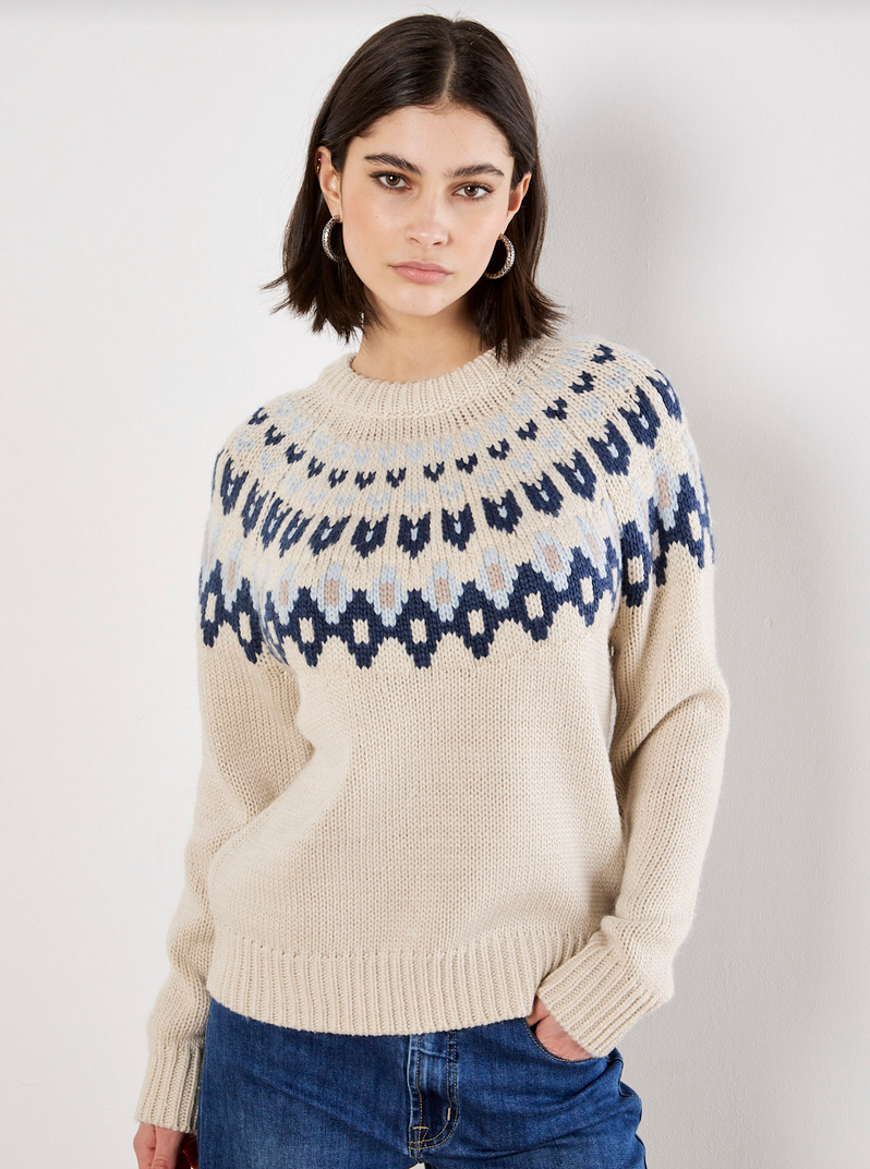 APRICOT Fairisle Sweater