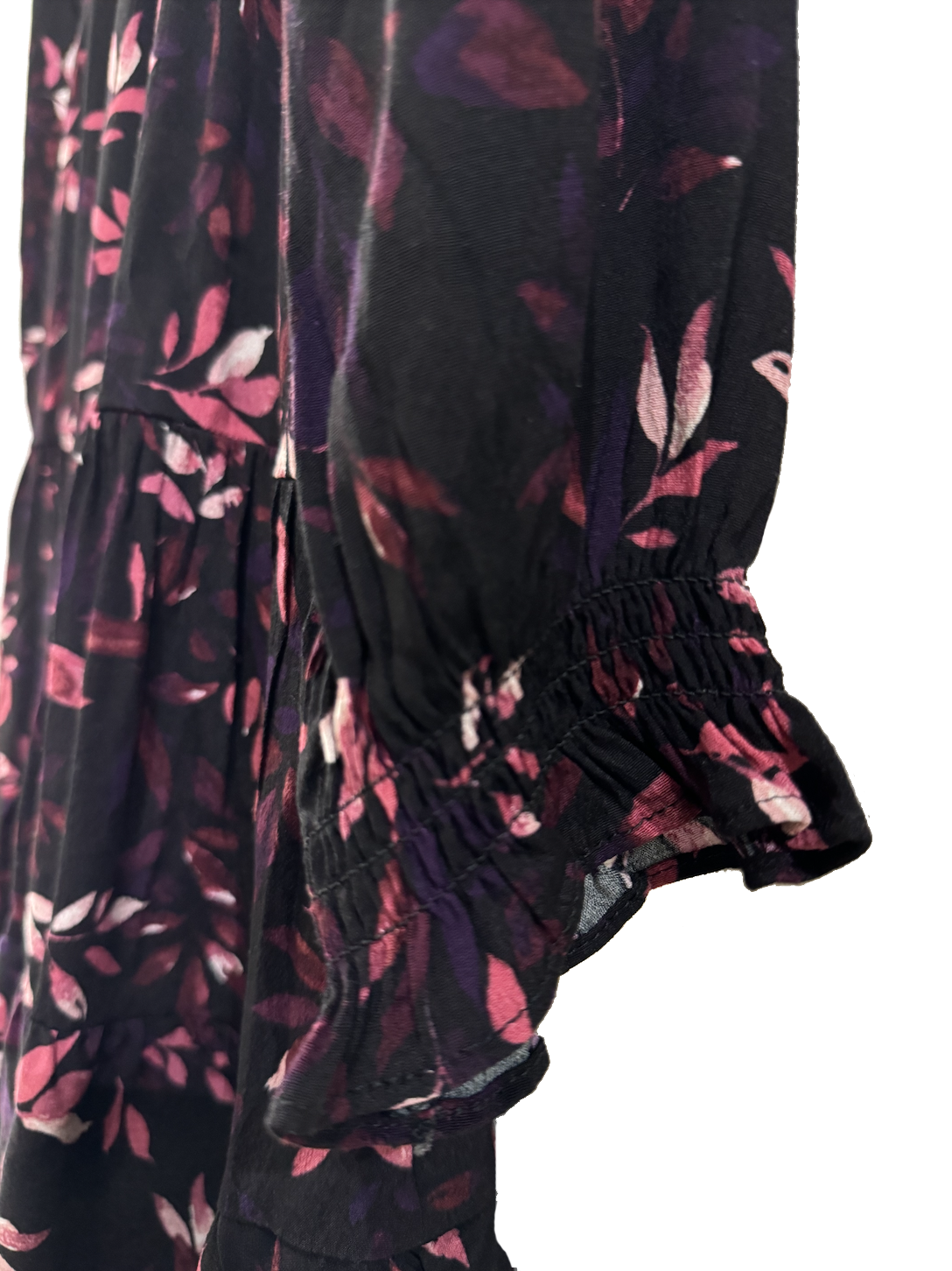 APRICOT Trailing Leaves Dress