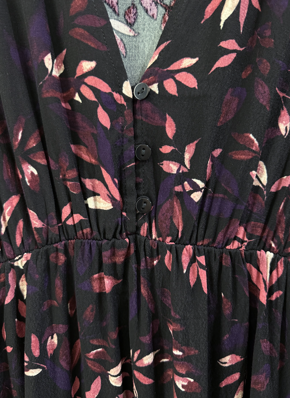 APRICOT Trailing Leaves Dress