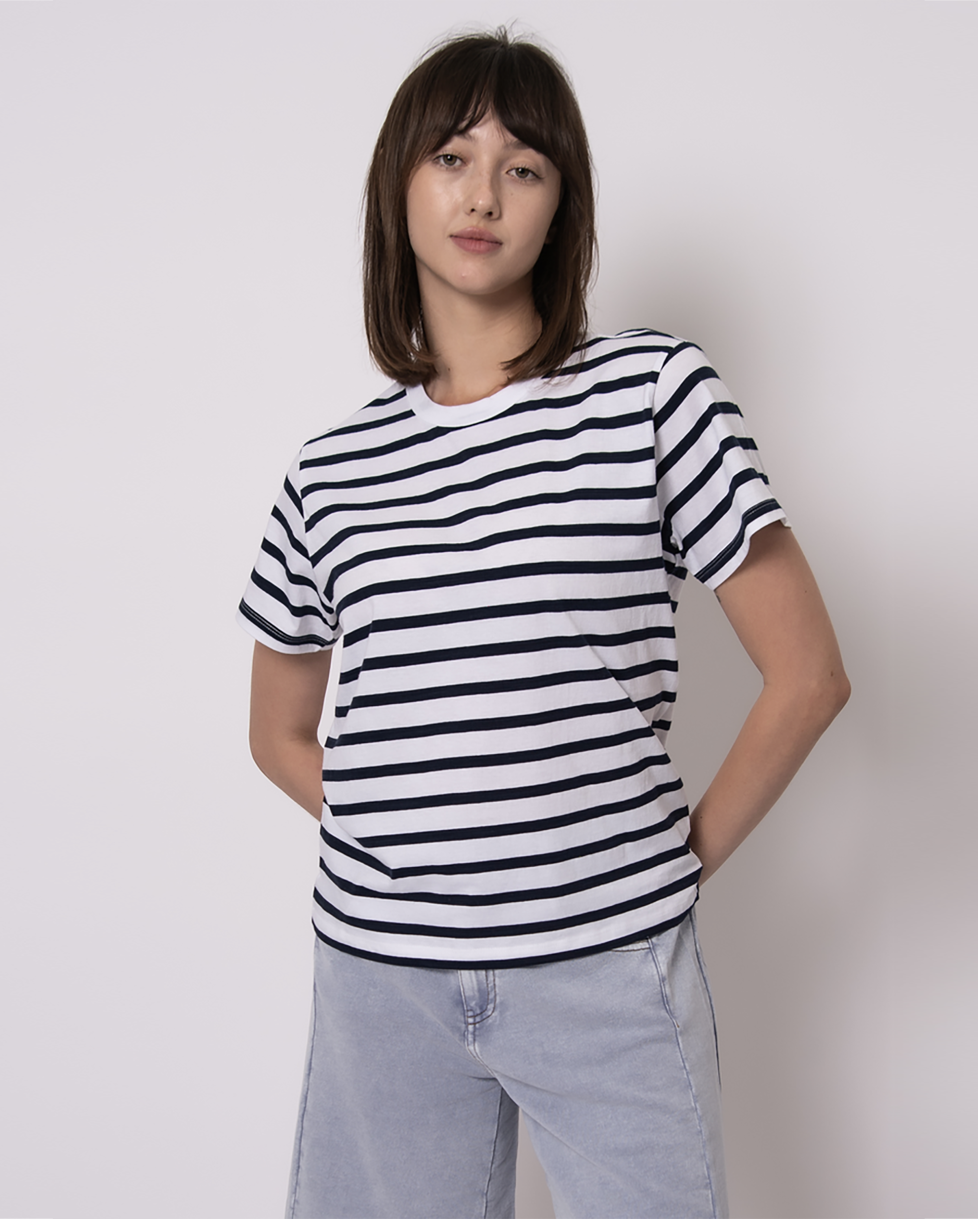 RD STYLE Striped T-Shirt